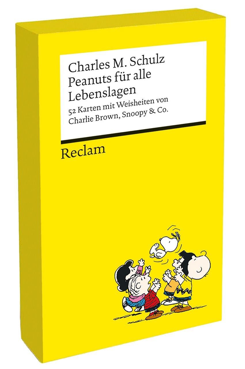 Belletristik Peanuts für alle Lebenslagen. 52 Karten mit Weisheiten von Charlie Bro Charles M. Schulz