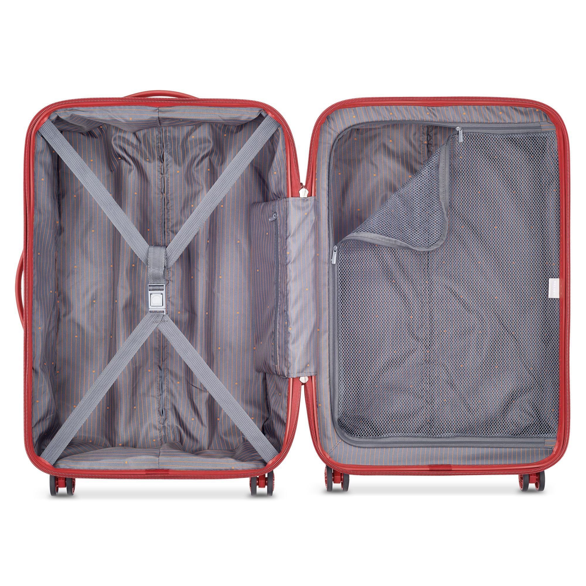 Delsey Paris Hartschalen-Trolley Caumartin Plus, 4 Rollen, Polycarbonat