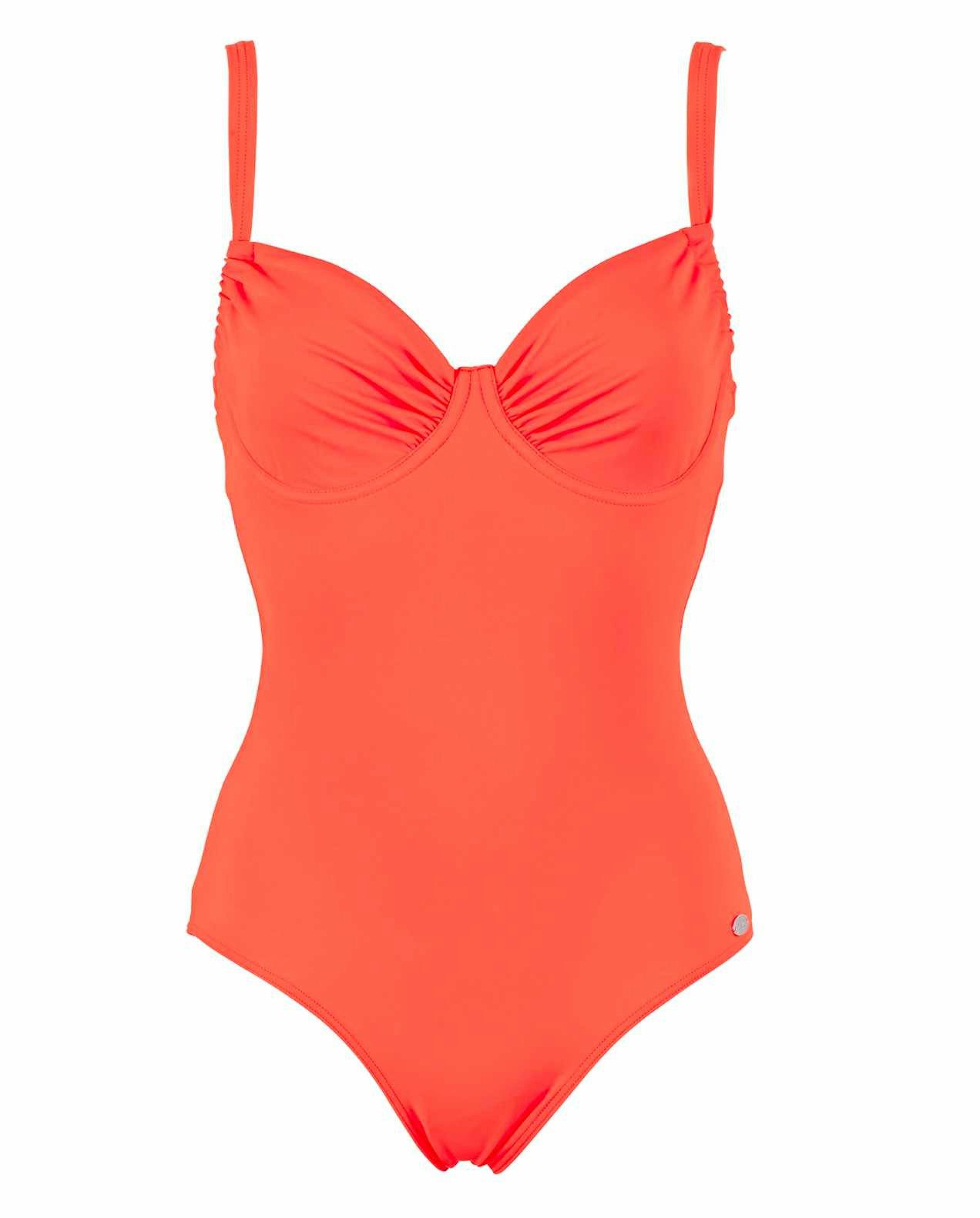 Fashy Badeanzug Damen Badeanzug hell rot
