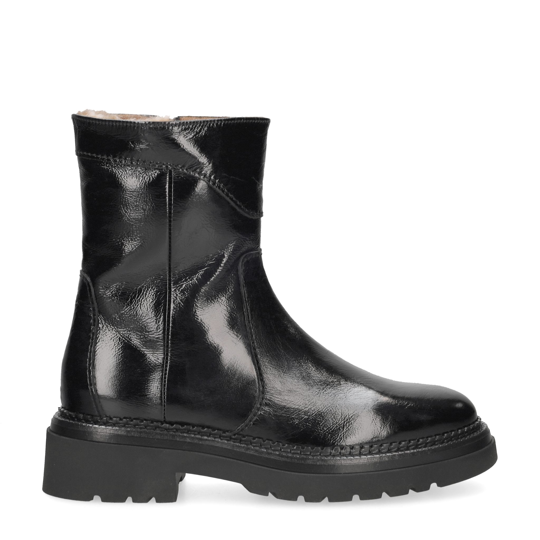 Homers Homers 21876R SIENA, Warmfutter, Stiefeletten, Schwarz, Damen Winterstiefel