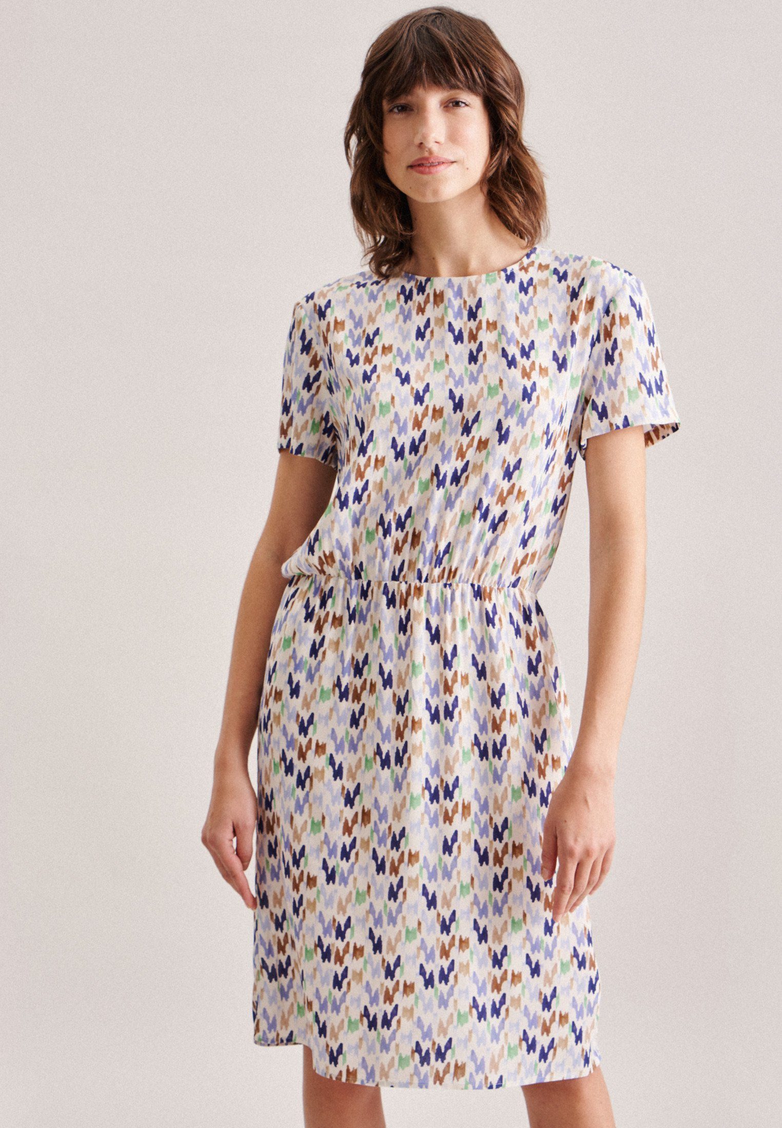 Sommerkleid Schwarze Rose