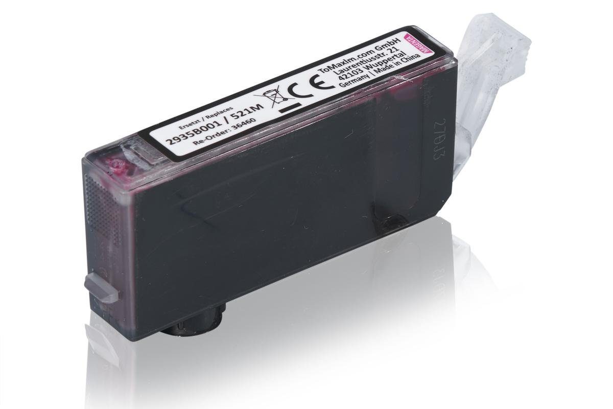 Inkadoo Inkadoo Canon 2933B001 / CLI-521BK Tintenpatrone Tintenpatrone Magenta