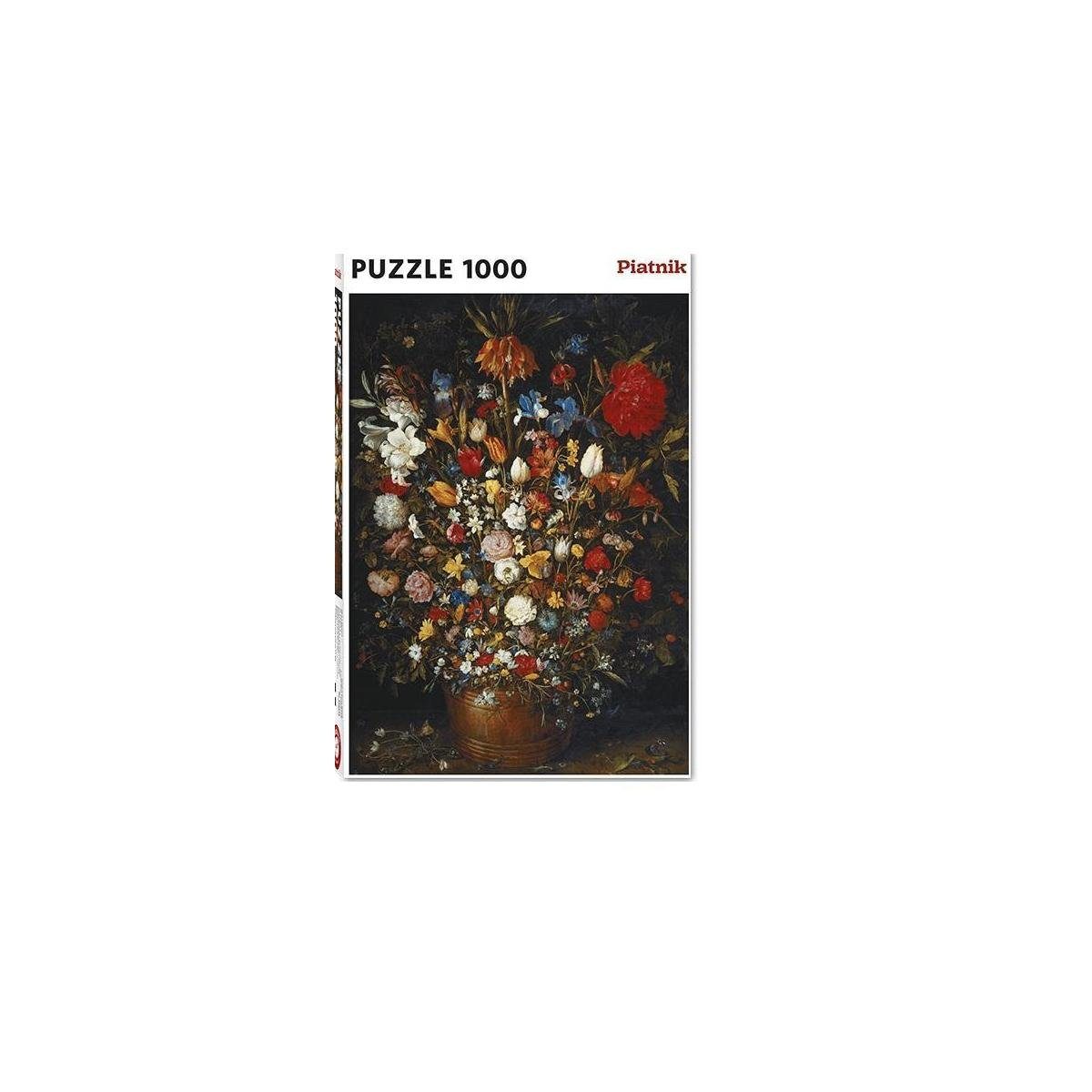 Piatnik Puzzle J. Brueghel d. Ä. - Großer Blumenstrauß - Puzzle, 1000...,  1000 Puzzleteile