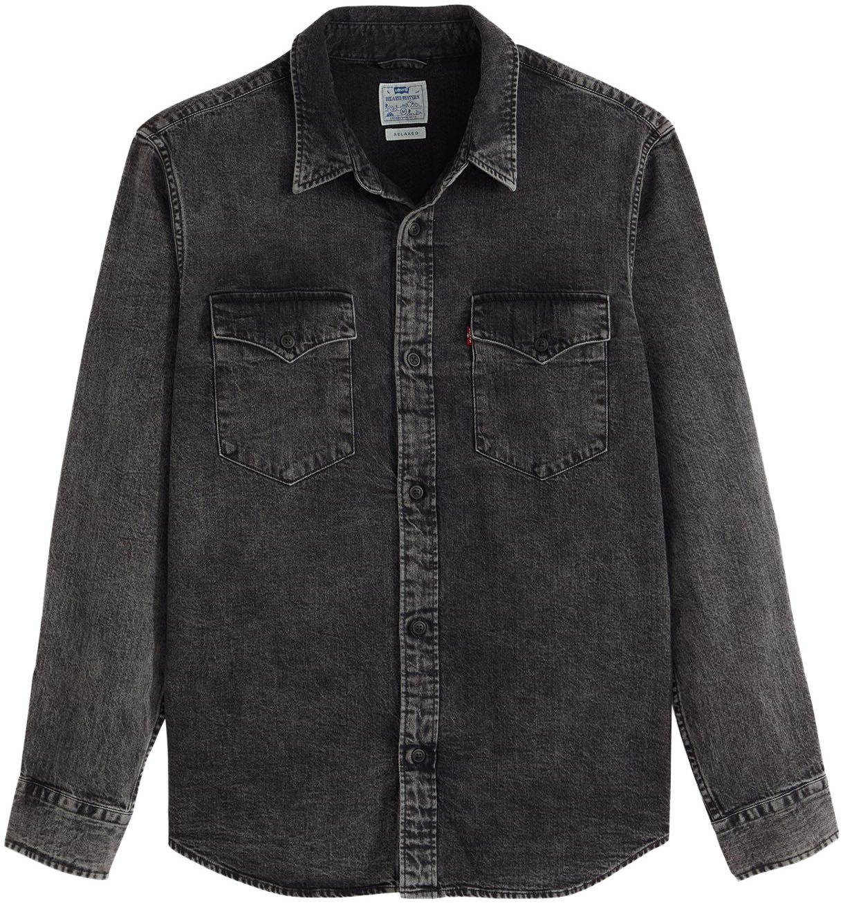 Levi's® Jeanshemd RELAXED FIT WESTERN im Western-Stil – Bild 5 von 5