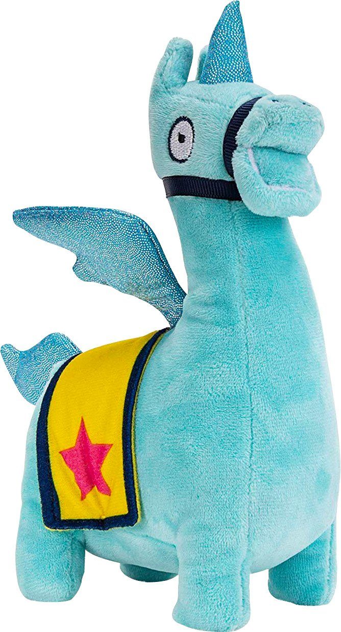 Jazwares Kuscheltier Fortnite - Einhorn Lama, 20 cm, türkis