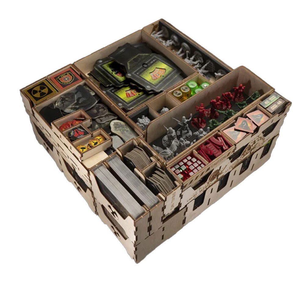 Laserox Spiel Insert für Box Brettspiel Stalker Organizer