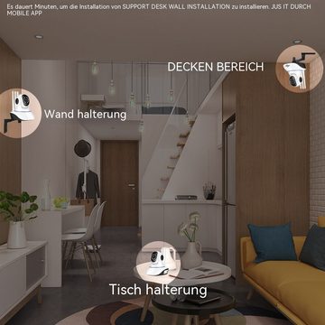 Hikity 1080P WIFI IP Kamera Überwachungskamera Webcam Camera Nachtsicht Überwachungskamera (Nachtsicht-Bewegungserkennung, Video Resolution: 1280*720/640*480)