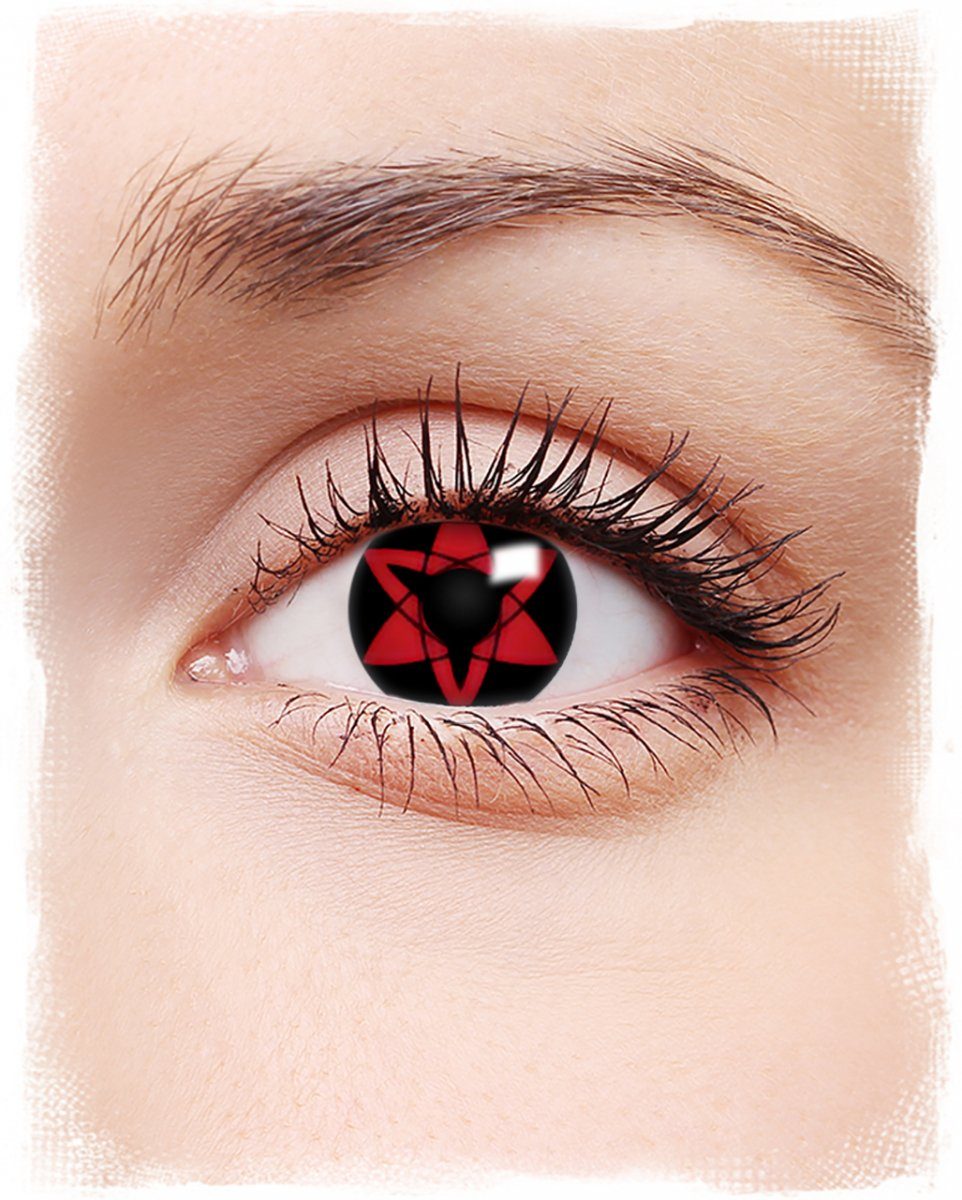 Farblinsen Eternal Mangekyou Sharingan Cosplay Kontaktlinsen