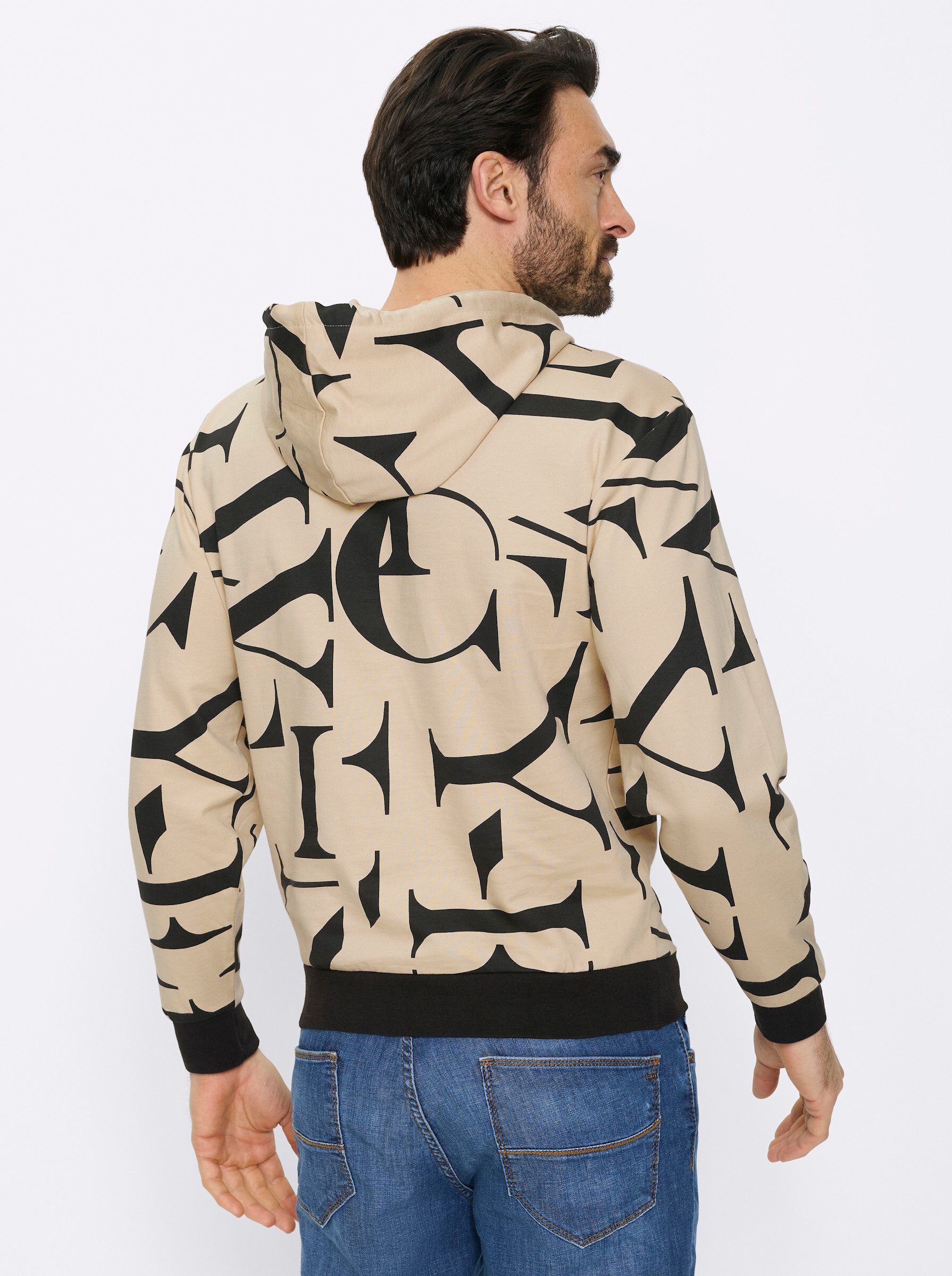 Witt T-Shirt Kapuzensweatshirt Langarm