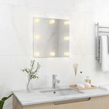 vidaXL Spiegel Wandspiegel Spiegel Dekoration Garderobenspiegel mit LED-Beleuchtung Q
