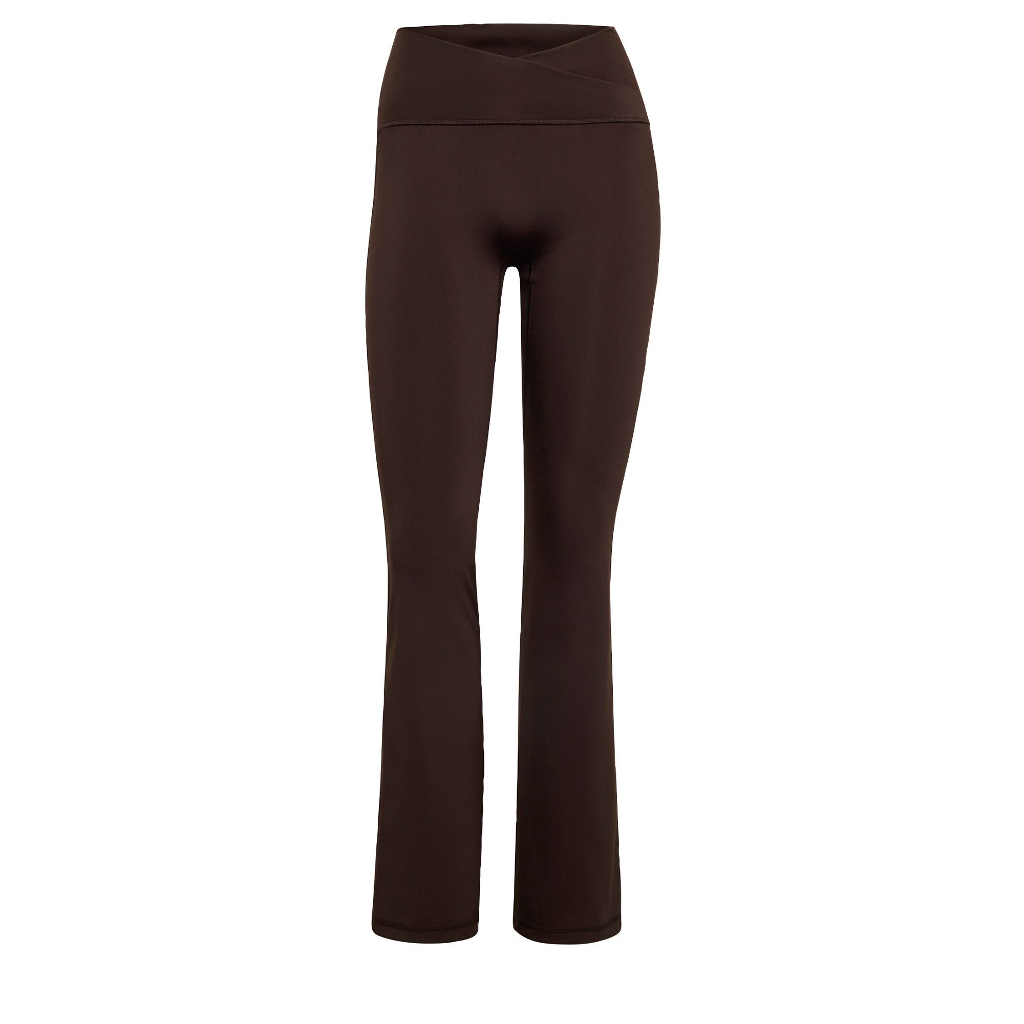 adidas Performance Leggings 3-STREIFEN STUDIO ALL ME FLARE X-OVER LEGGINGS (1-tlg)