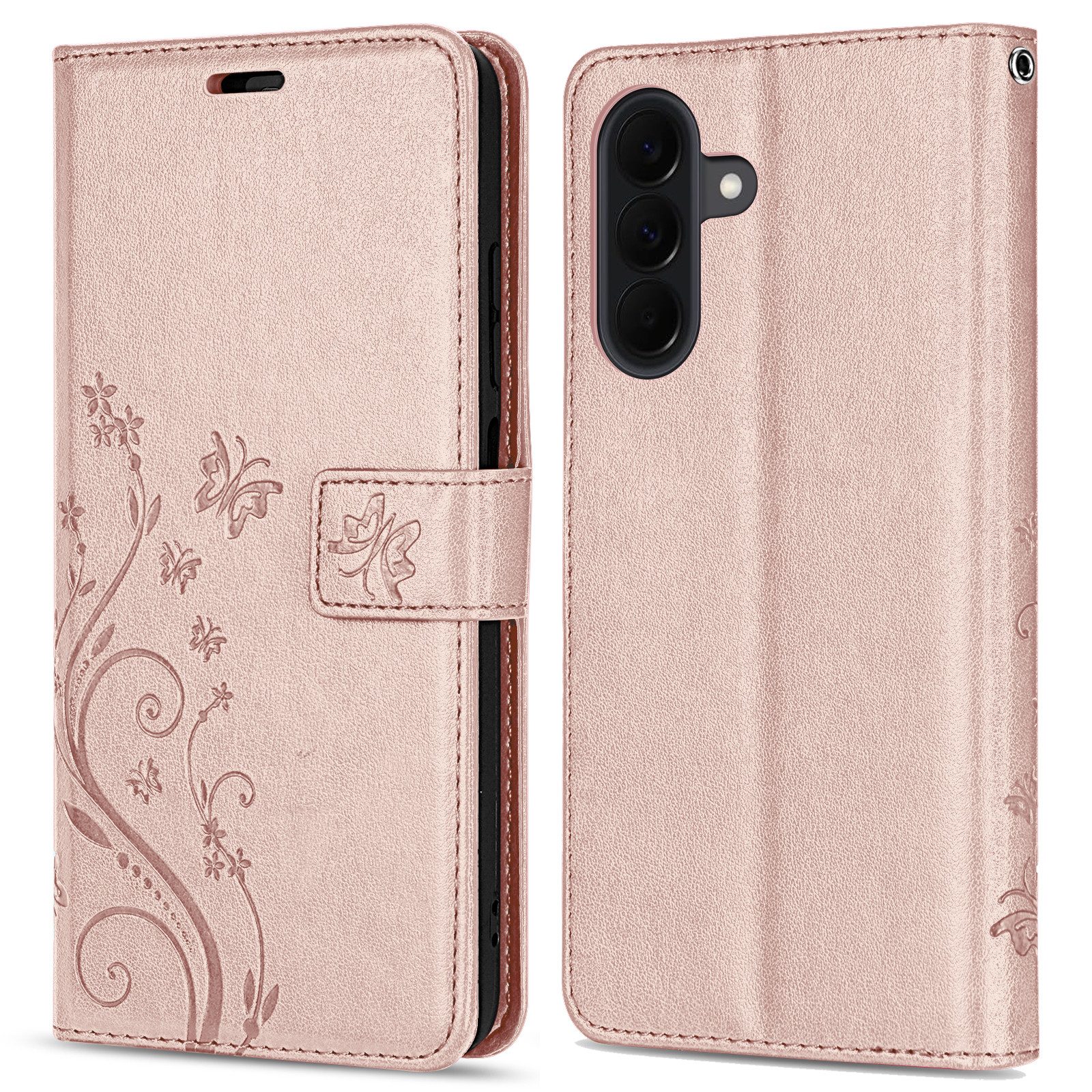 betterfon Handyhülle für Samsung Galaxy Modelle Klapphülle mit Kartenfächern, Bookstyle-Hülle mit Magnetverschluss, Smartstand & Kunstleder – Bild 4 von 5