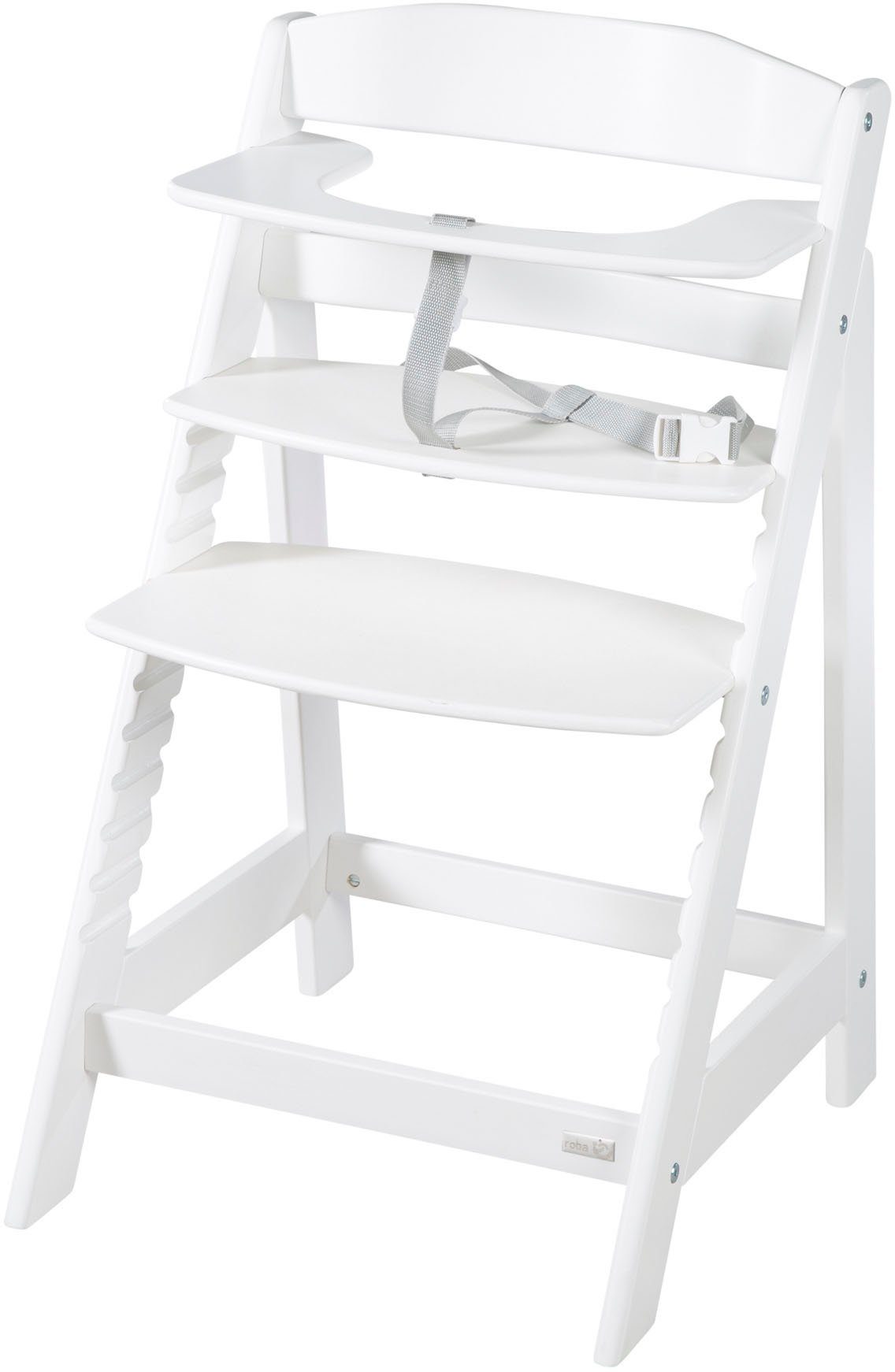 roba® Hochstuhl Sit Up Flex, weiß, aus Holz | Stühle