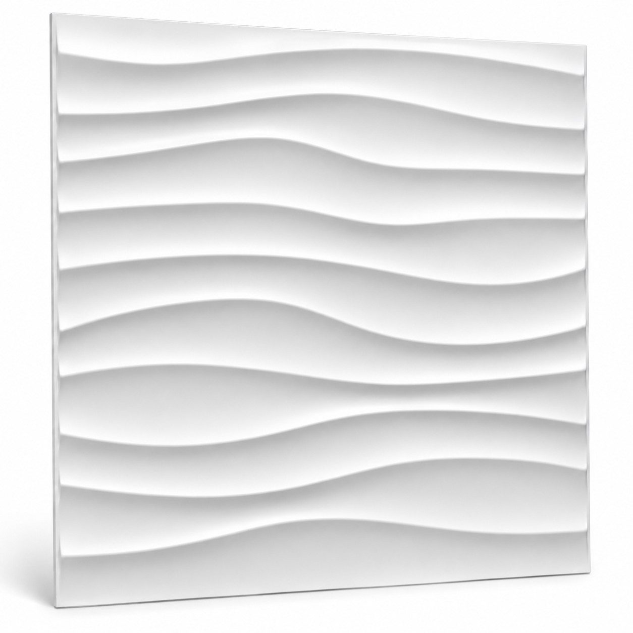IKHEMalarka 3D Wandpaneel 3D Paneele PVC Kunststoffpaneele, BxL: 50,00x50,00 cm, 0,25 qm, (1 Stück, 3D Wandpaneele Deckenpaneele) hochwertige & harte PVC 3D Platten Wand & Decke