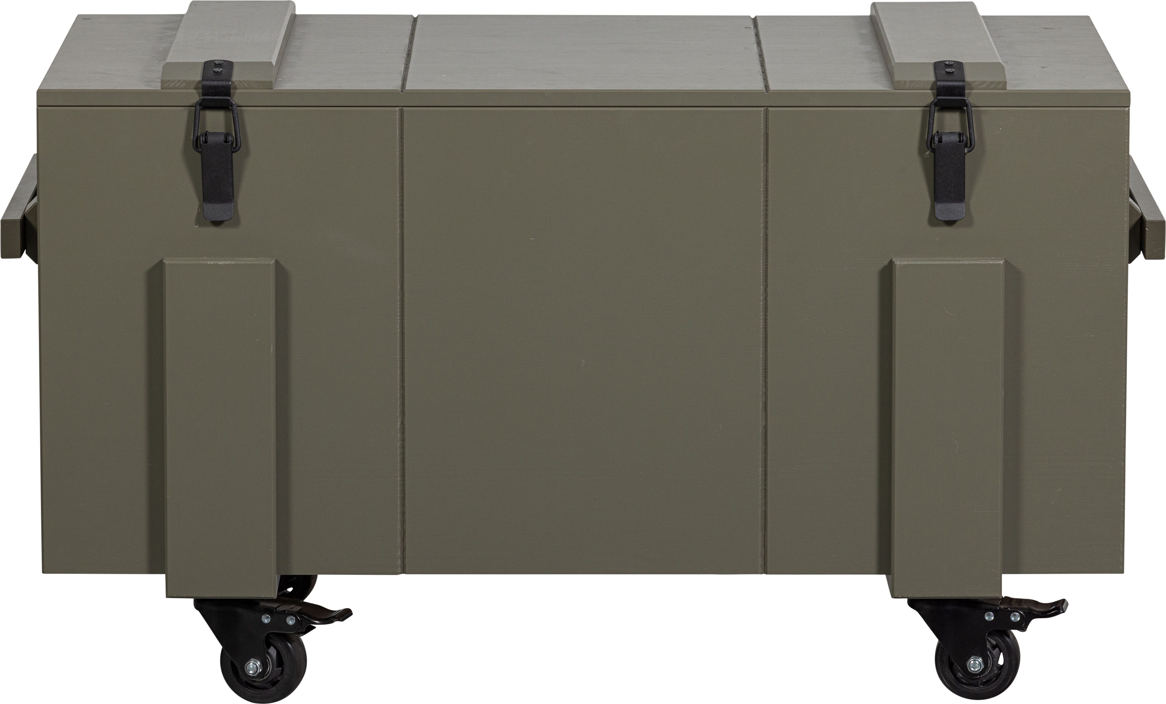 WOOOD Holzkiste Bobby, auf Rädern, Breite 100 cm