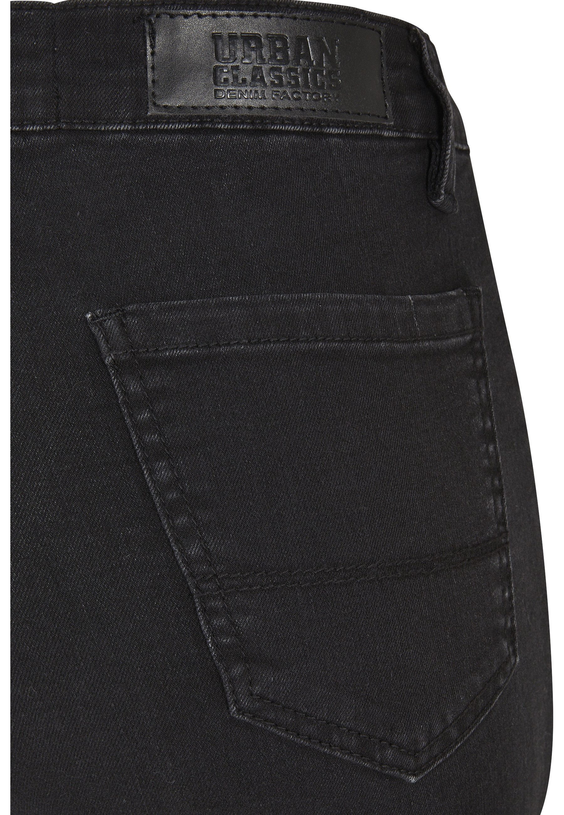 URBAN CLASSICS Bequeme Jeans Urban Classics Damen Ladies Super Stretch Bootcut Denim Pants (1-tlg) – Bild 3 von 5