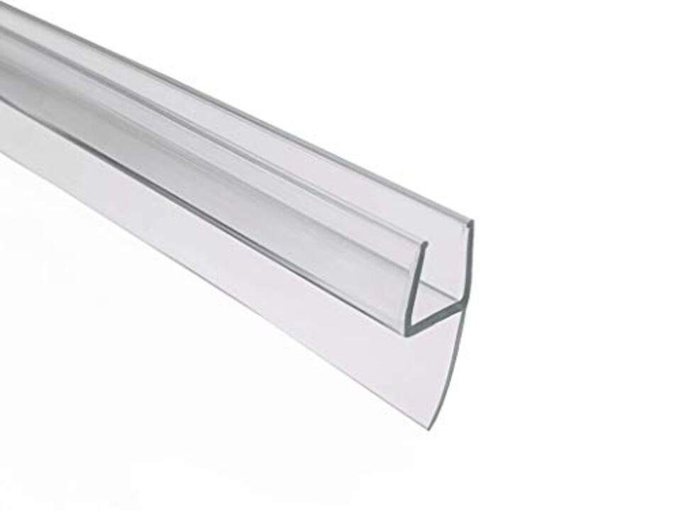 Kristhal Dusch- & Baddesign Duschdichtung Duschlippendichtung mit weicher Lippe, 003, L: 200 cm, Ersatzdichtung für Duschtür/Duschabtrennung aus 6 oder 8 mm Glas