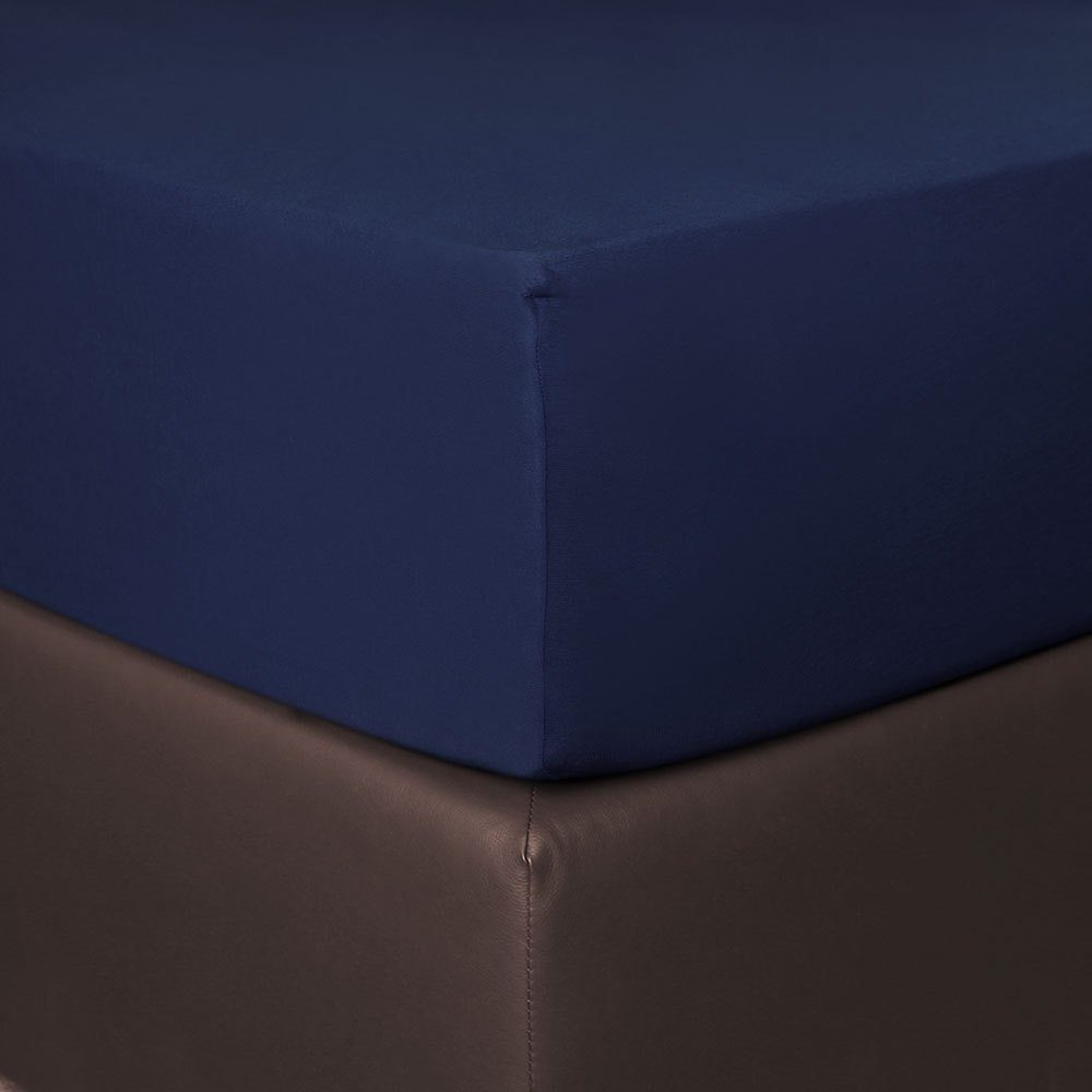 BETTWARENSHOP Spannbettlaken Boxspring, Jersey, Gummizug: Rundumgummi, günstig online kaufen
