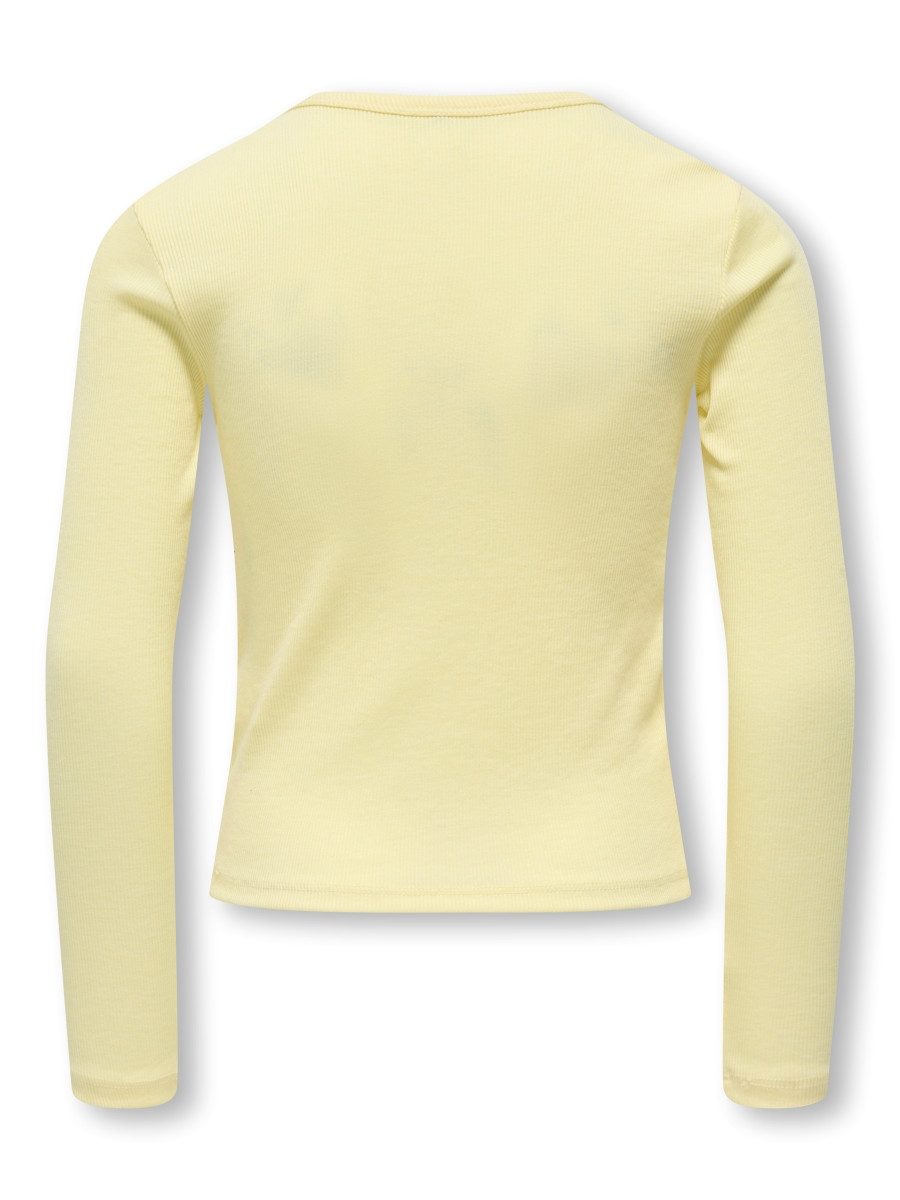 KIDS ONLY Langarmshirt KOGELVA (1-tlg) edle Rippware