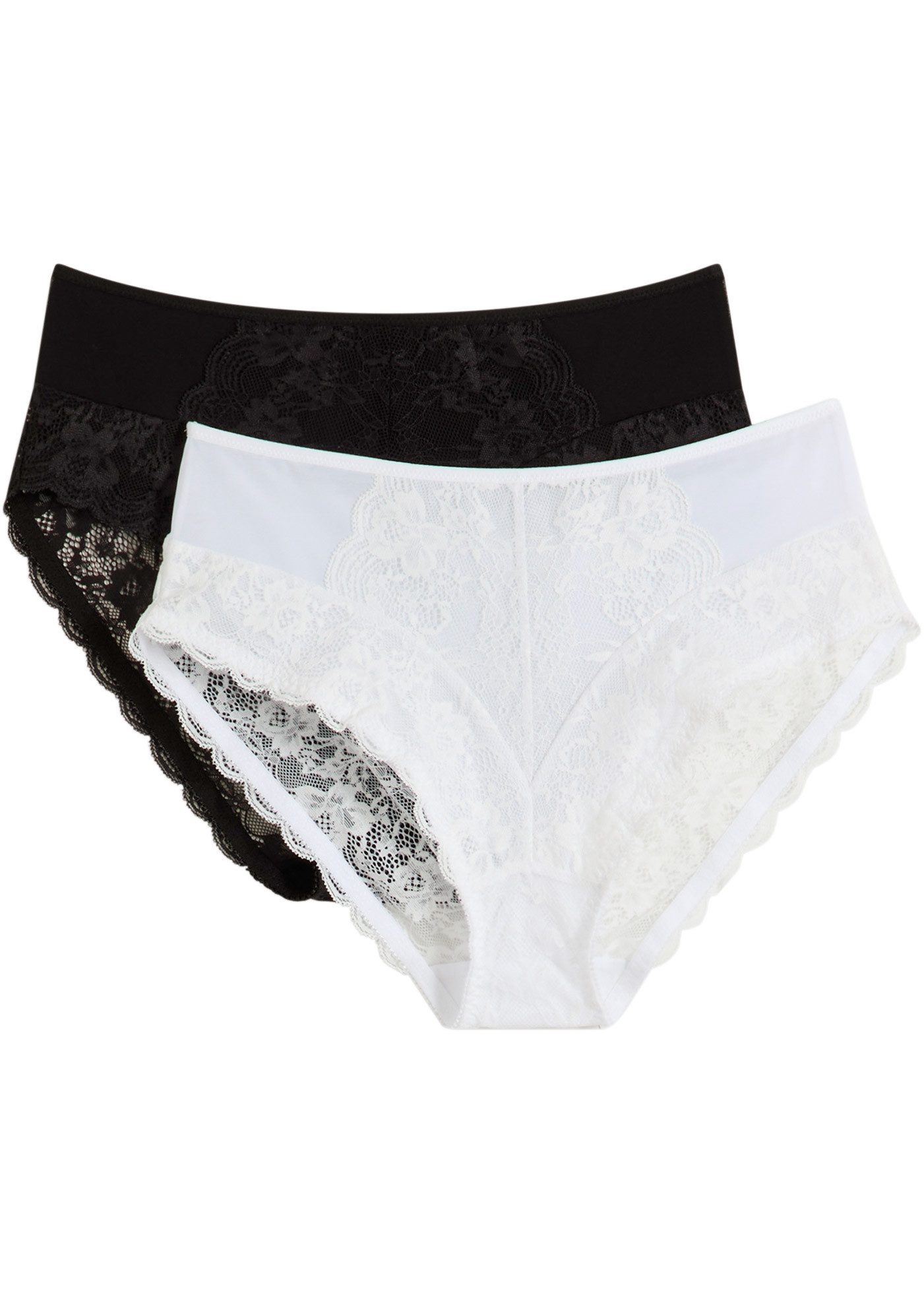 bonprix Maxislip (Packung, 2-St) im Doppelpack, aus Polyamid und Elasthan, günstig online kaufen