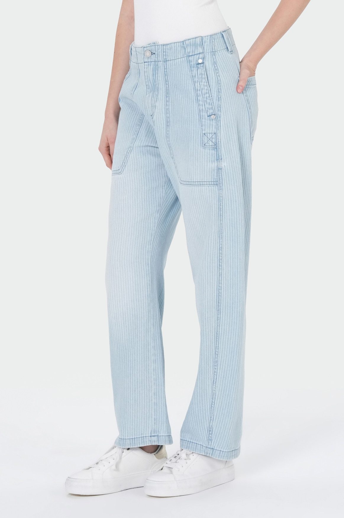Miracle of Denim Boyfriend-Hose Cora Barrel