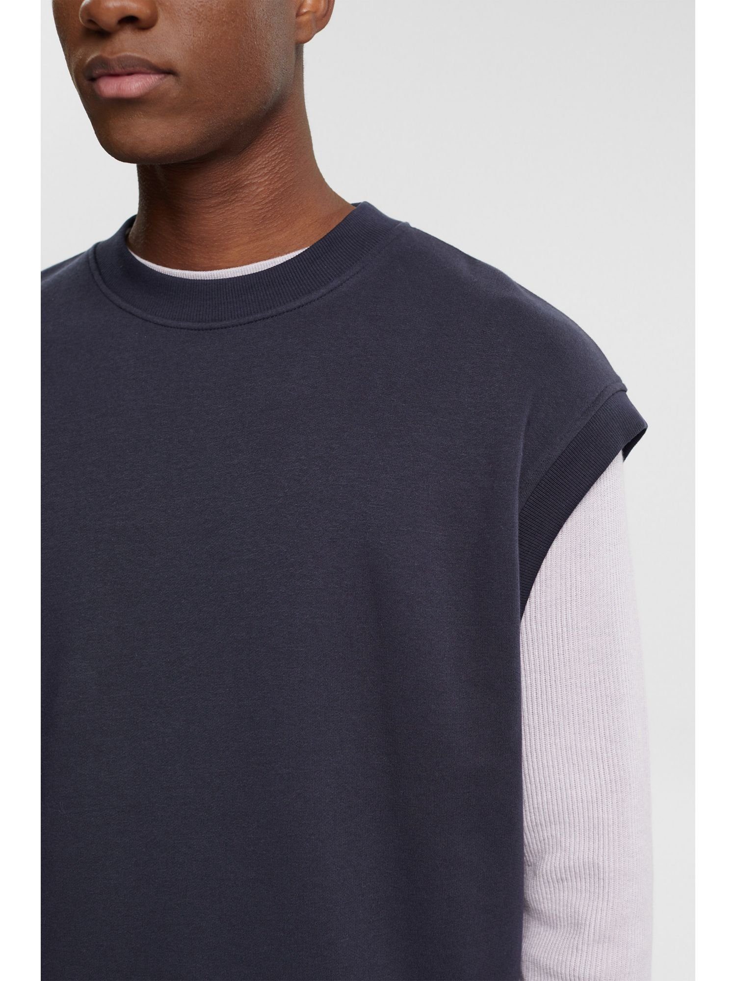 Esprit NAVY by (1-tlg) Sweatshirt Ärmelloses edc Sweatshirt