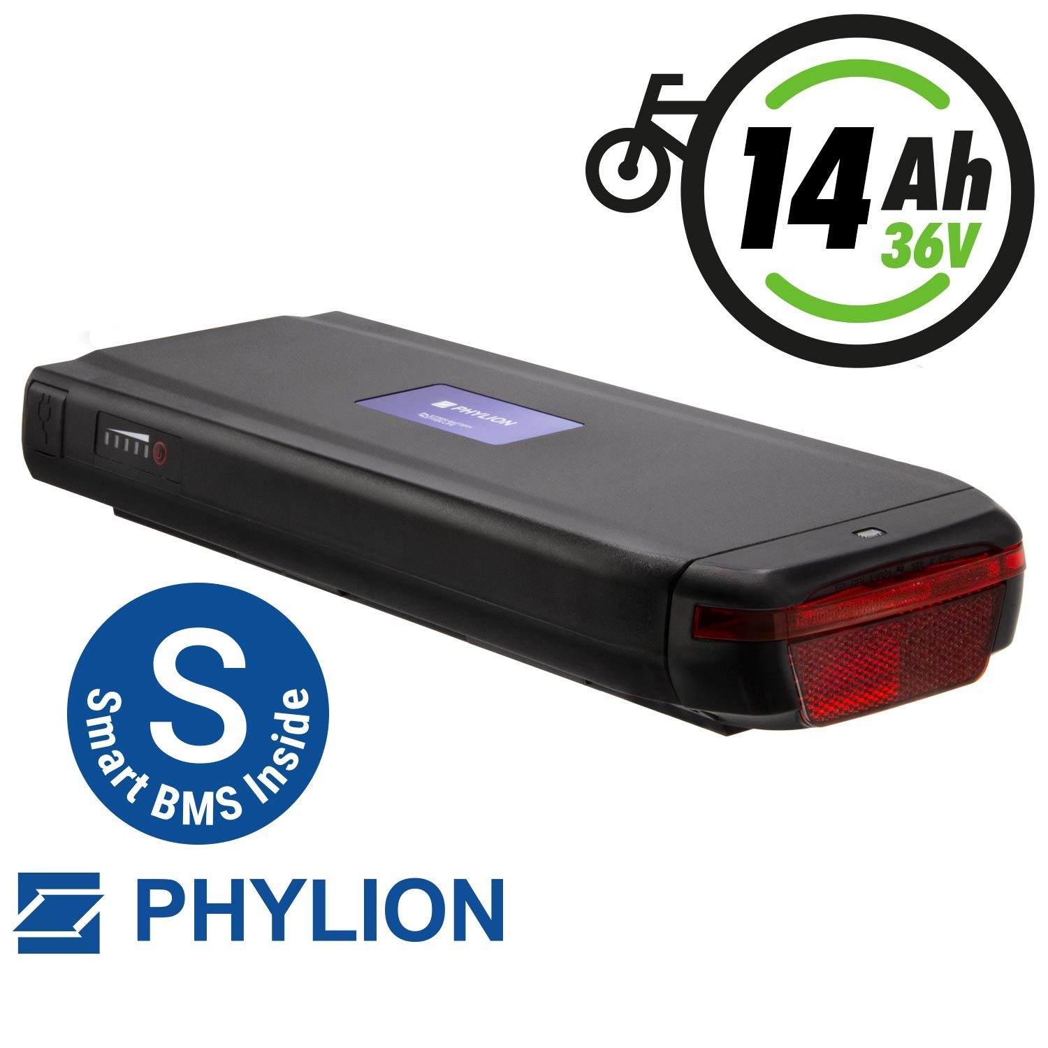 Phylion Joycube Wall-ES E-Bike Akku 14Ah (1 St)