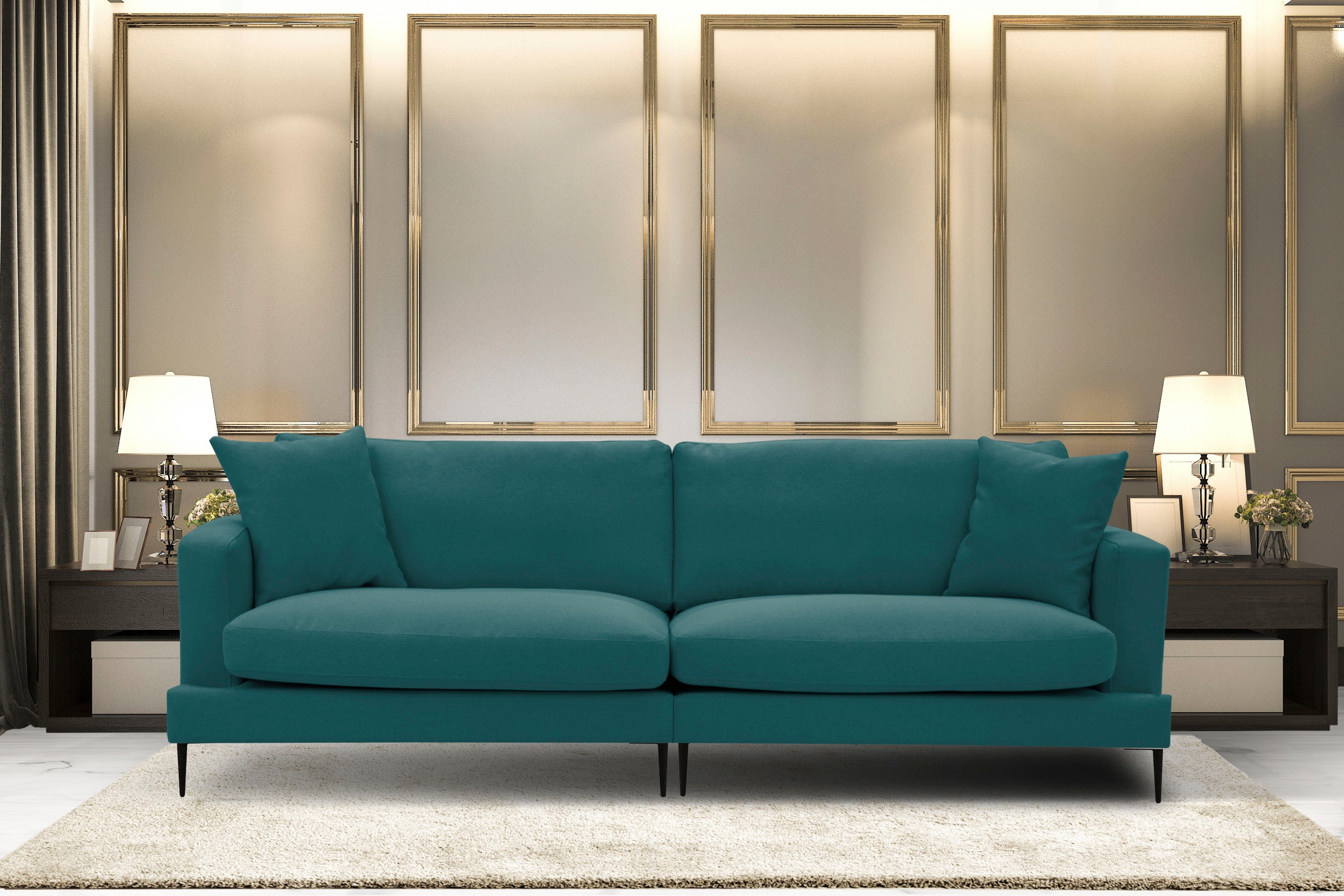 Leonique Big-Sofa Cozy elegantes Designsofa, Maße günstig online kaufen