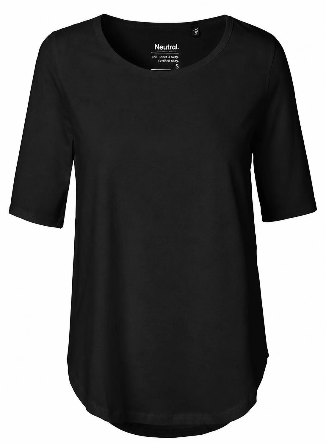 Neutral Rundhalsshirt Damen Half Sleeve T-Shirt / 100% Fairtrade Baumwolle