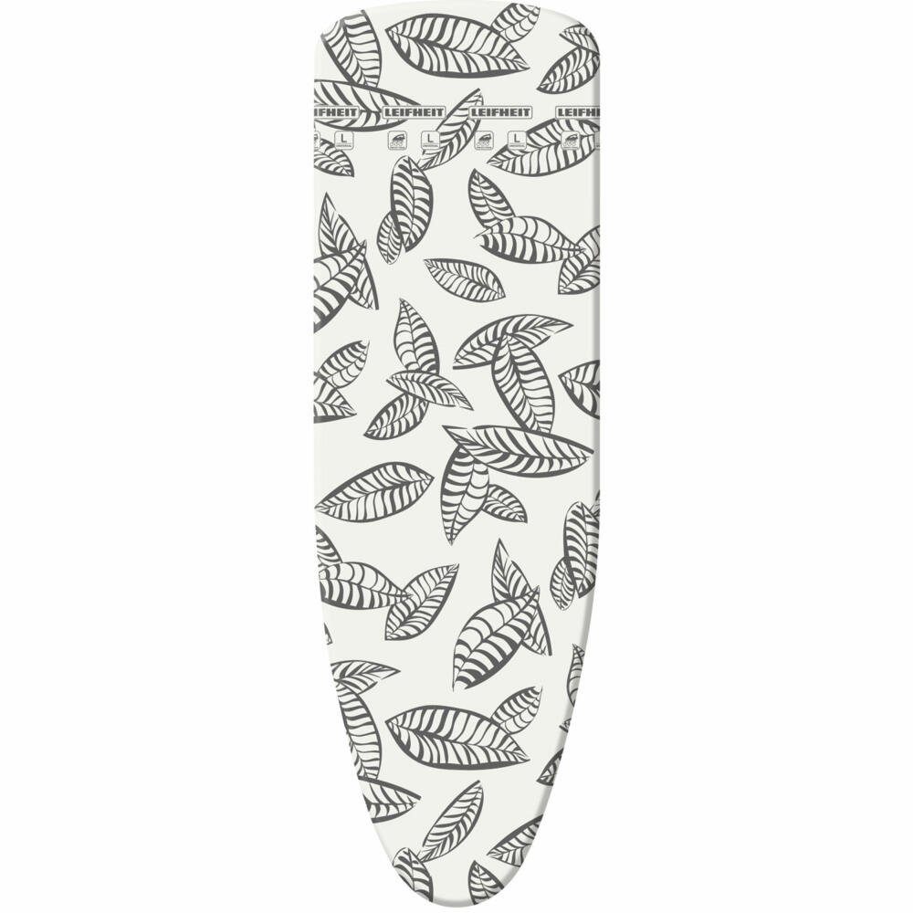 Leifheit Bügelbrettbezug Bügeltischbezug mit 4 mm Schaumstoff, 140 x 45 cm