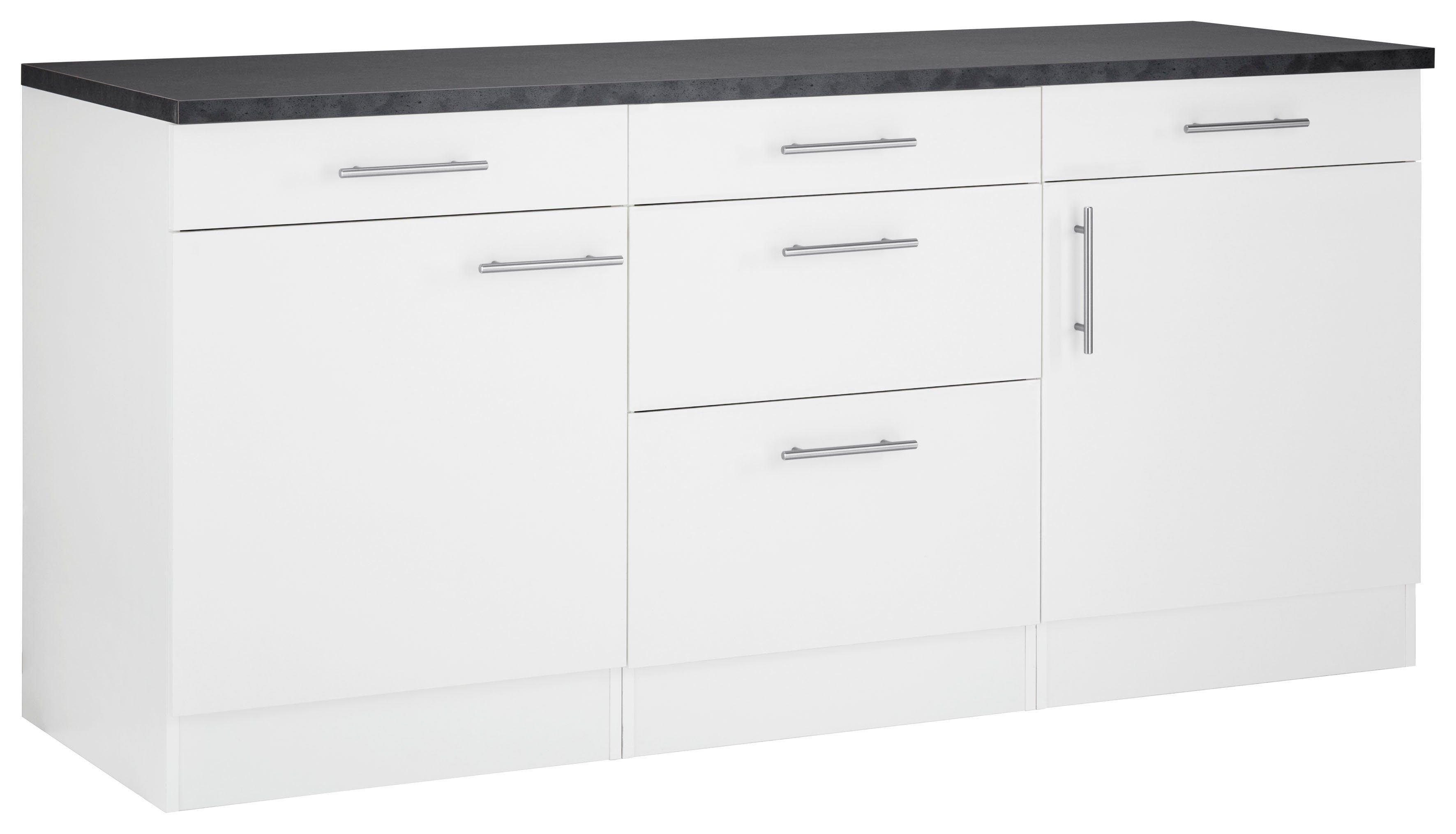 OPTIFIT Unterschrank Mini, Breite 180 cm mit Metallgriffen