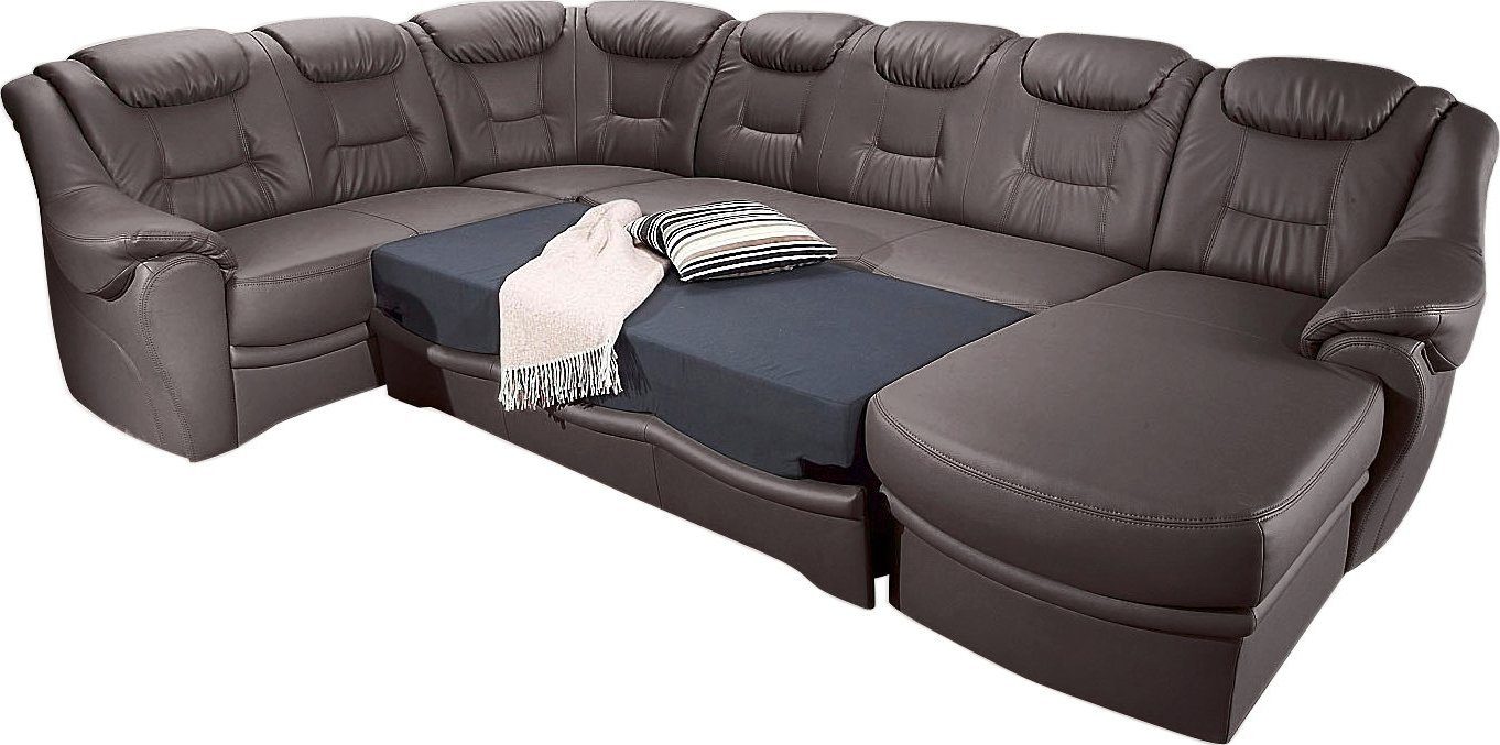 sit&more Wohnlandschaft "Bellevue U-Form" wahlweise mit Bettfunktion günstig online kaufen