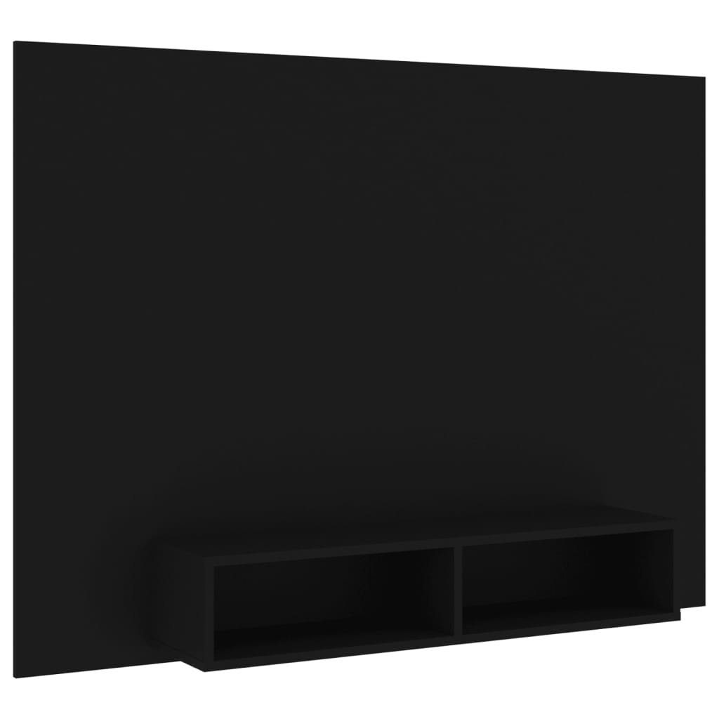TV-Wand möbelando (LxBxH: Schwarz 3008161, 135x23,5x90 in cm),