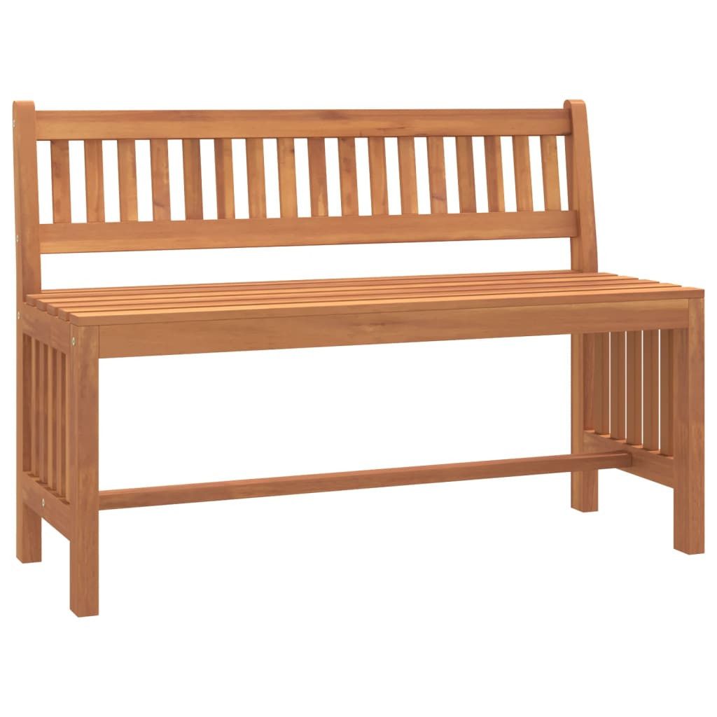 vidaXL Gartenbank Gartenbank 110 cm Massivholz Eukalyptus (1-St)