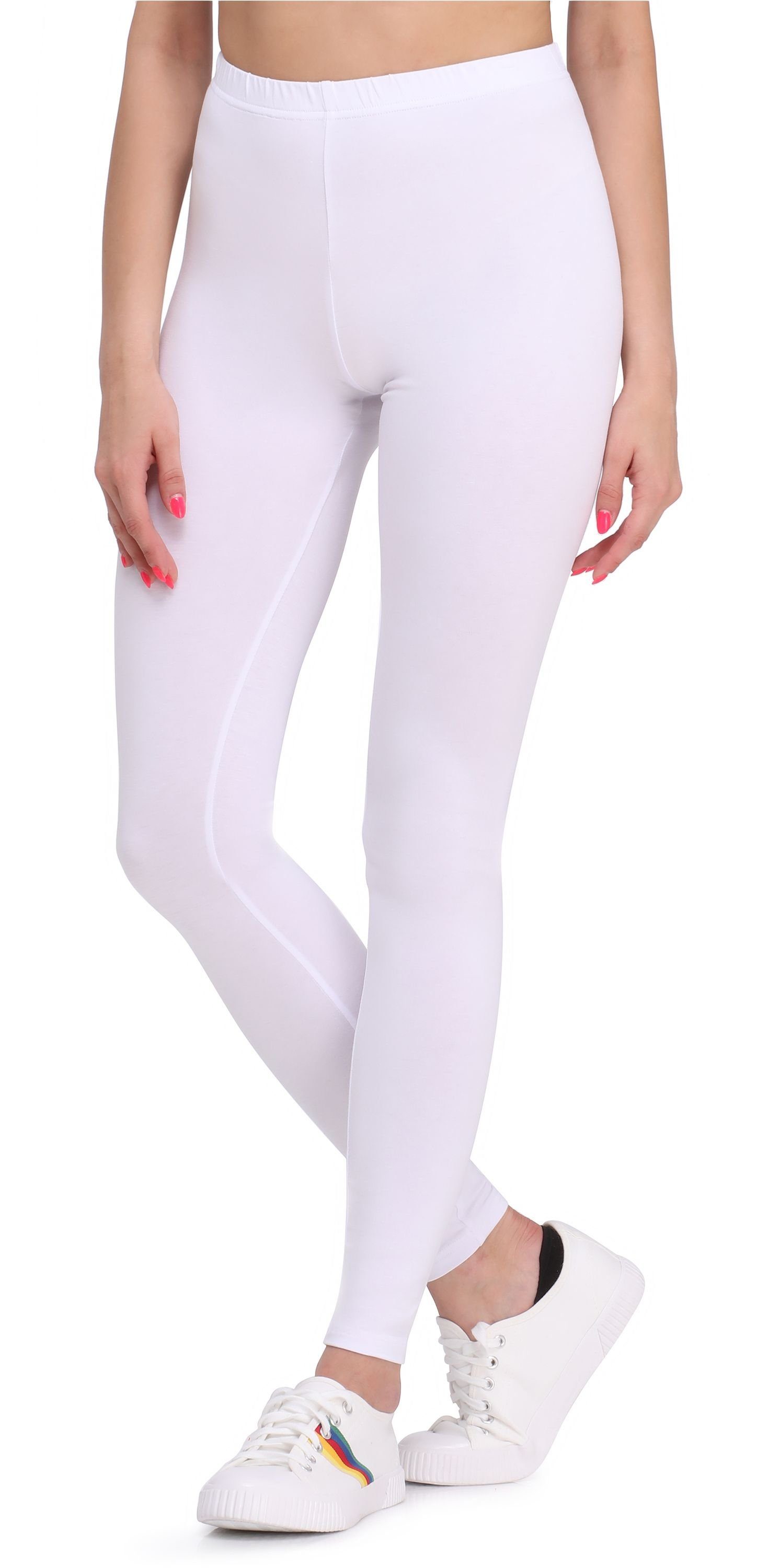 Bellivalini Leggings Damen Viskose Hose BLV50-147 (1-tlg) atmungsaktiv günstig online kaufen