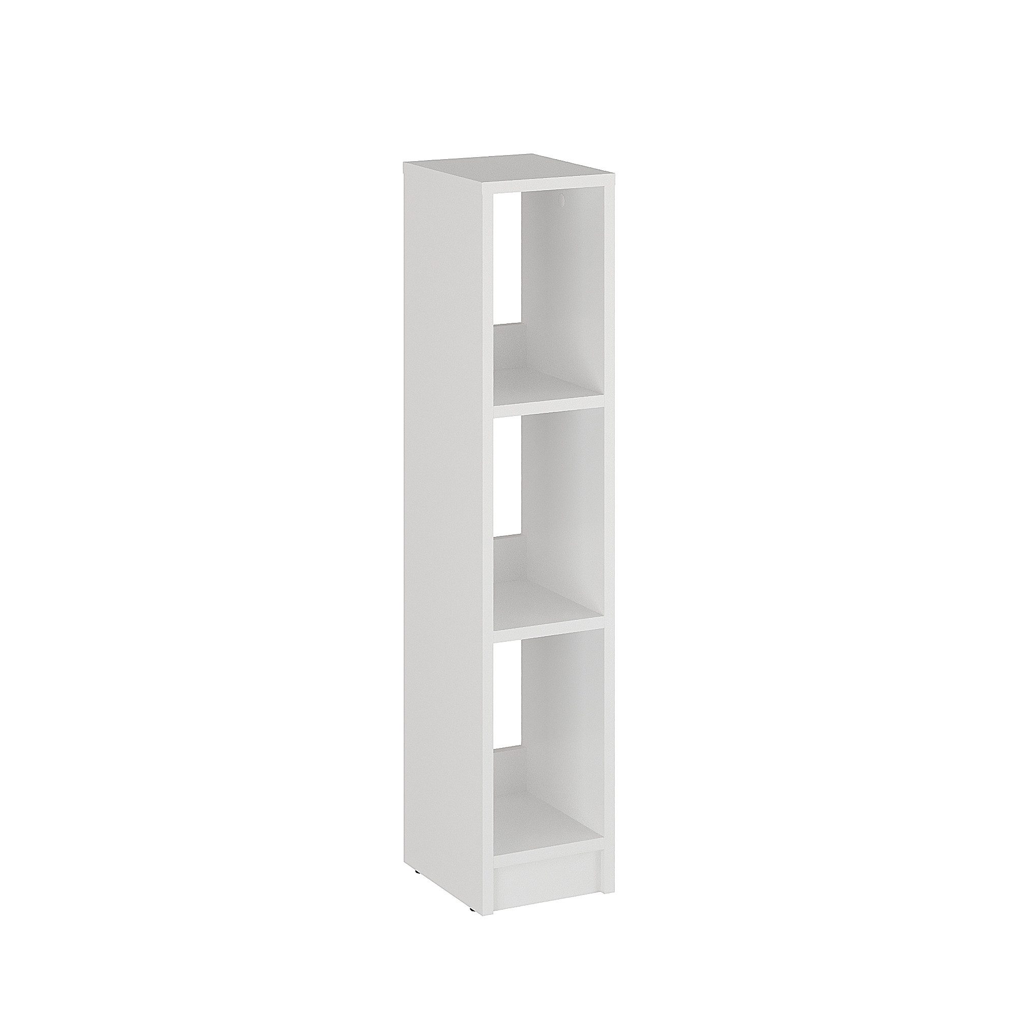 KOMTO Bücherregal LAKO Bücherregal 20-30 cm Breit, Schmales Regal mit 3-7 Fächern