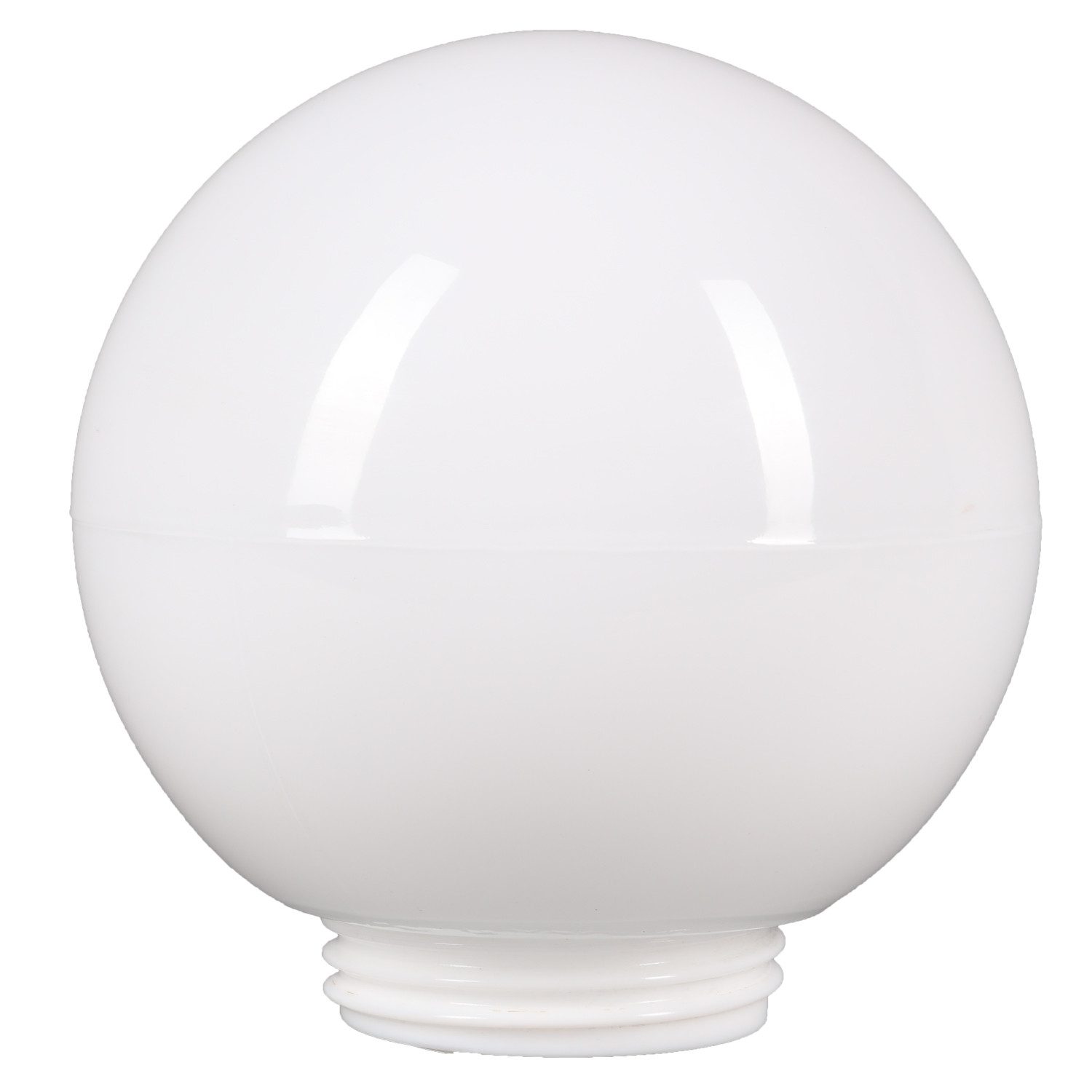 Home4Living Lampenschirm Kugelglas Lampenglas Opalglas weiß Ø 200mm Leuchtenglas, dekorativ