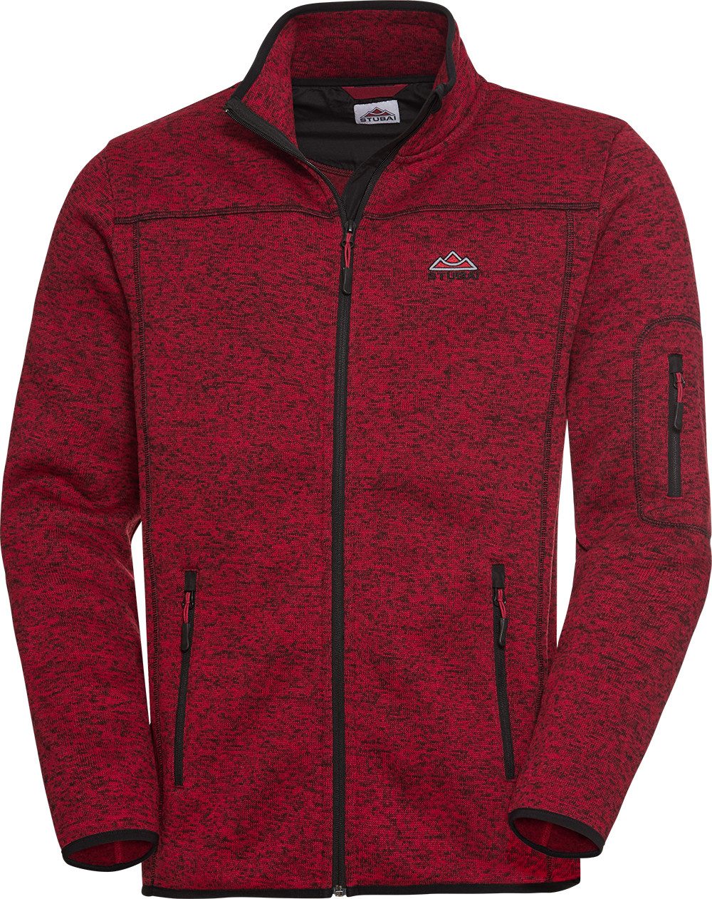 Stubai Strickfleecejacke Gerader, bequemer Schnitt – hoher Tragekomfort günstig online kaufen