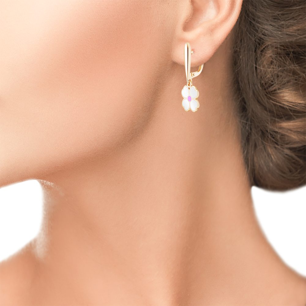 Secretforyou Ohrhänger-Set Ohrringe Hänger Silber vergoldet Rosegoldoptik E günstig online kaufen