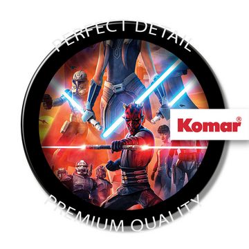 Komar Fototapete Vlies Fototapete - Star Wars Clone Wars Mission - Größe 200 x 250 cm, glatt, bedruckt, (Packung, 1 St)