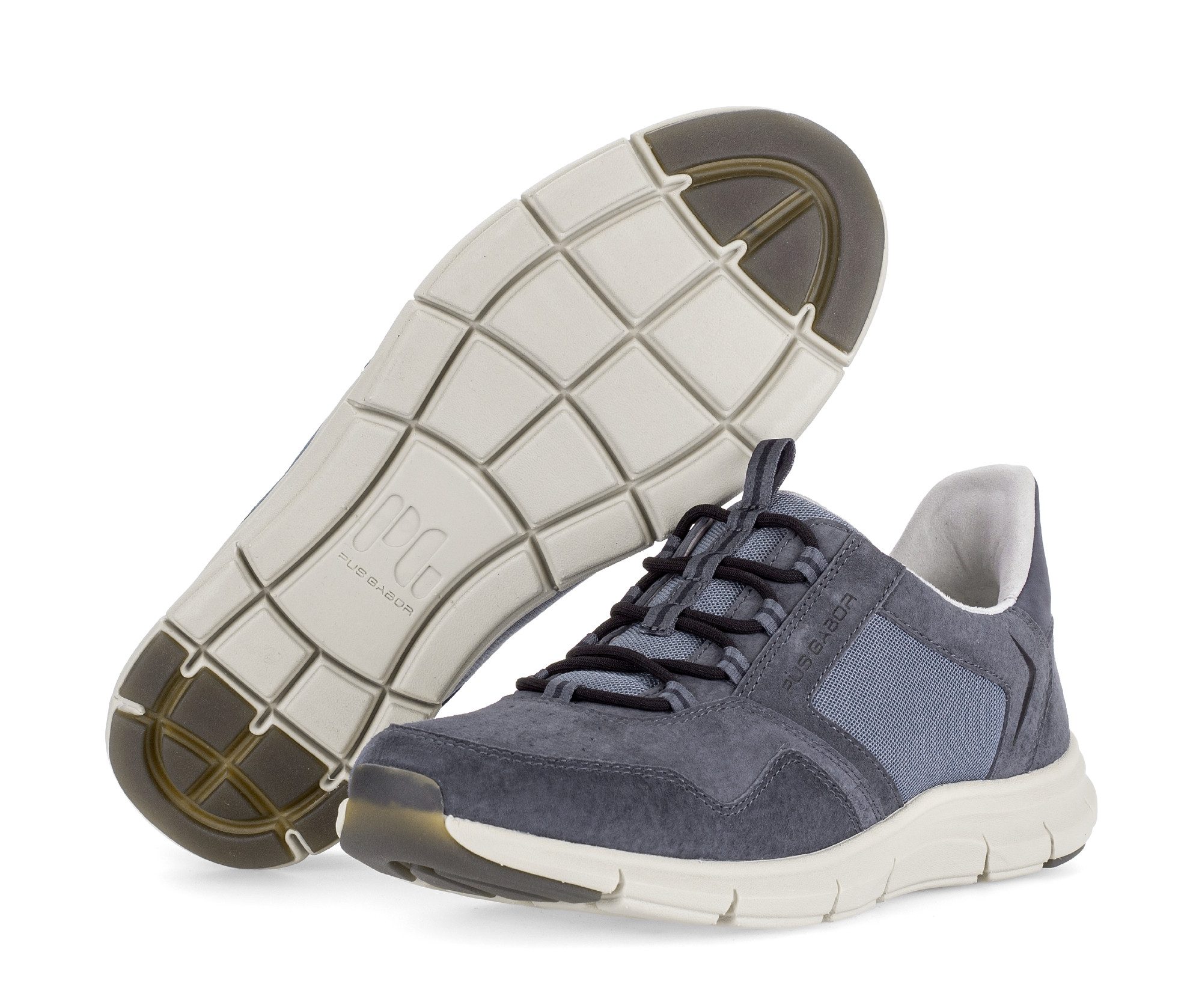 Pius Gabor Slip-On Sneaker Halbschuh, Slipper mit seitlichem Logoschriftzug, G-Weite