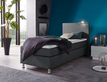 COLLECTION AB Boxspringbett, inkl. LED-Beleuchtung und Topper