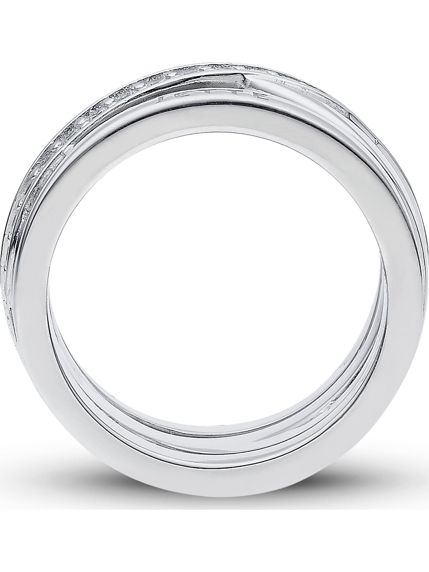 JETTE Silberring JETTE Damen-Damenring Zirkonia, Zirkonia günstig online kaufen