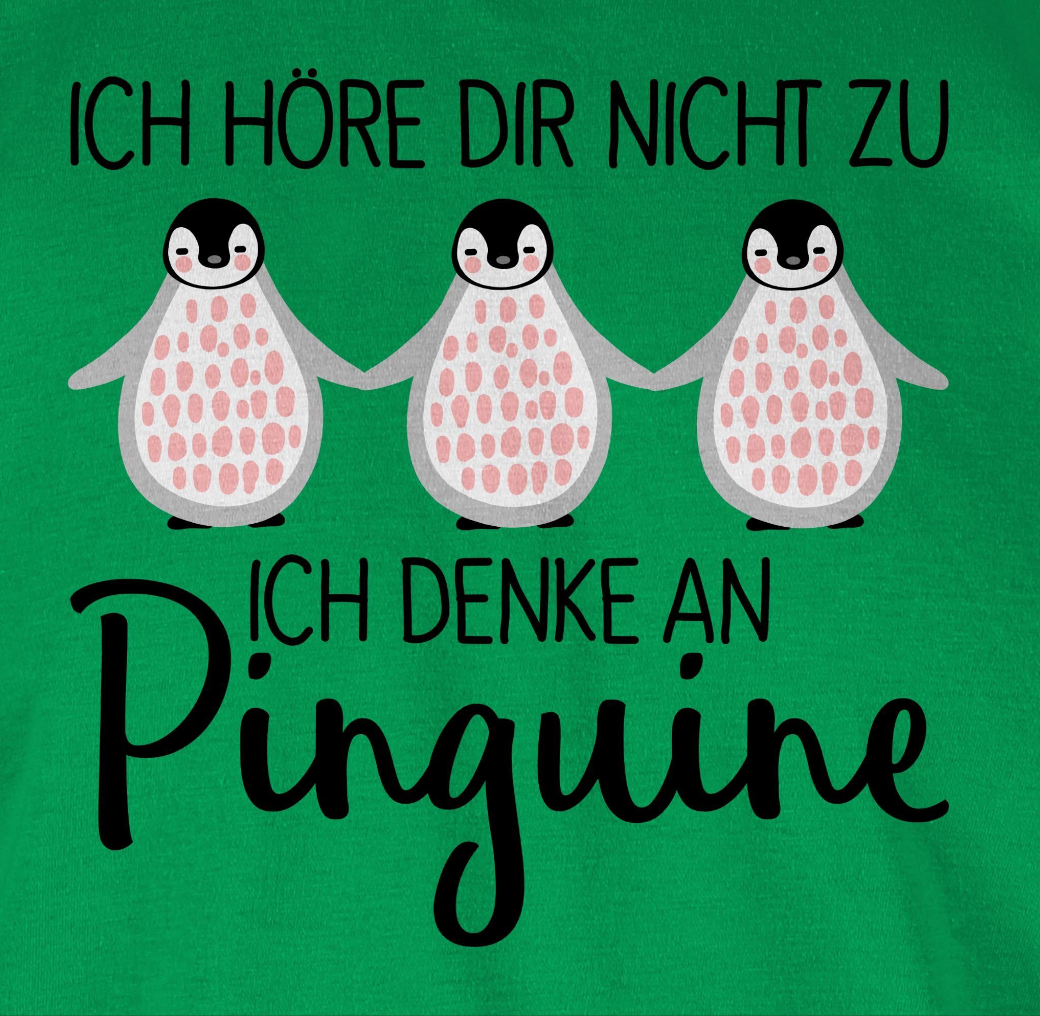 3 T-Shirt Zubehör an Grün Pinguine Ich Tiere Shirtracer denke