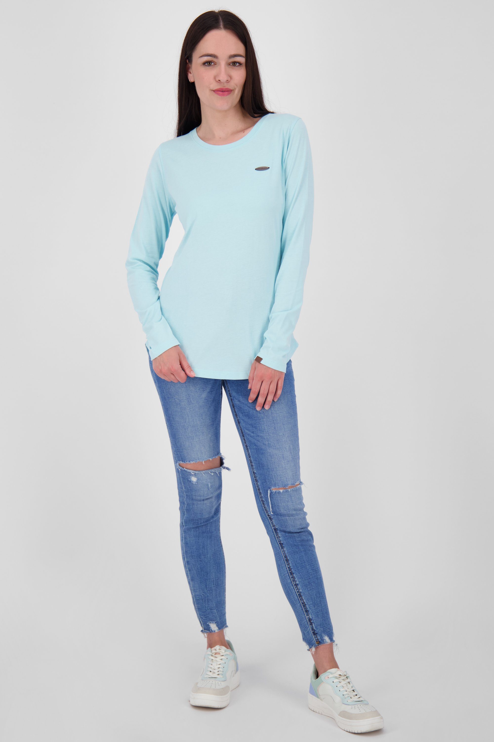 Longsleeve A melange Langarmshirt & Langarmshirt LeaAK Damen Alife Kickin ice