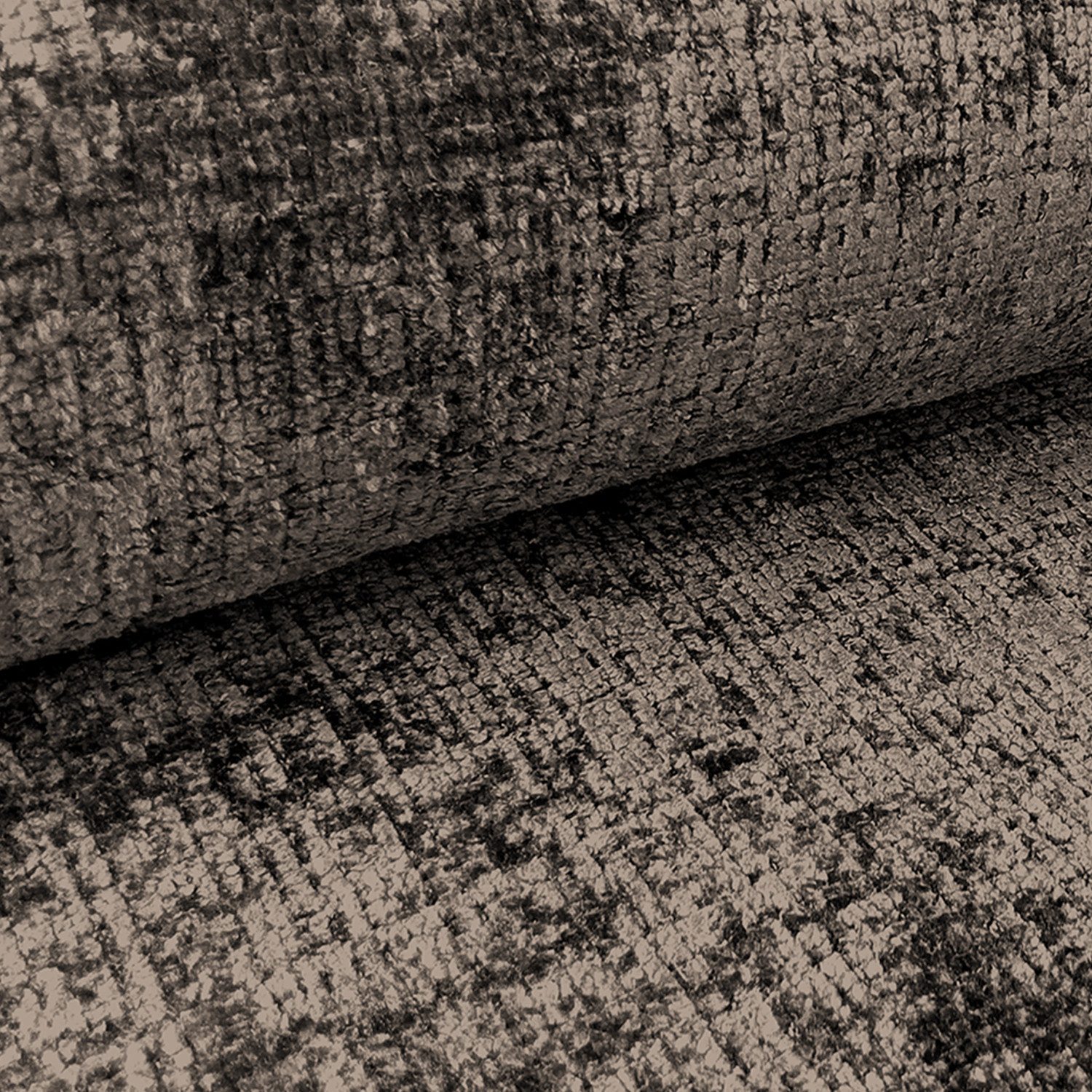 Thumbnail - novely® Stoff CRETA Chenille-Stoff Polsterstoff Möbelstoff Bezugsstoff, Meterware, 1lfm