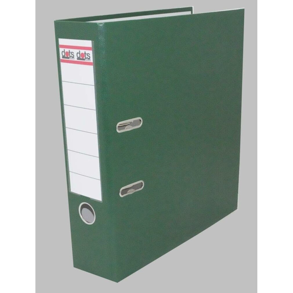 dots Aktenordner Ordner grün Kunststoff 8,0 cm DIN A4