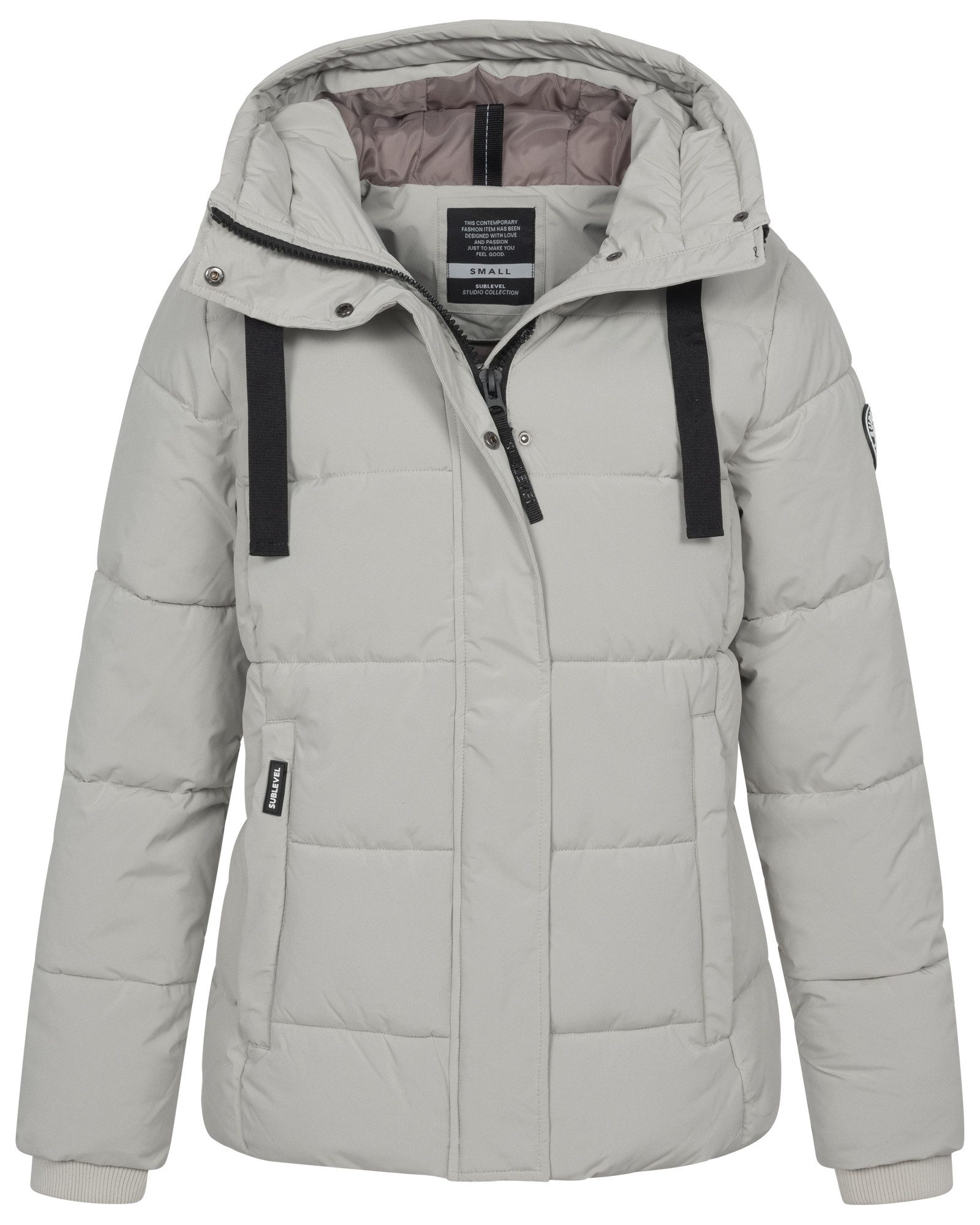 SUBLEVEL Steppjacke Winter Jacke Mantel Parka Steppjacke Lange Winter Mante günstig online kaufen