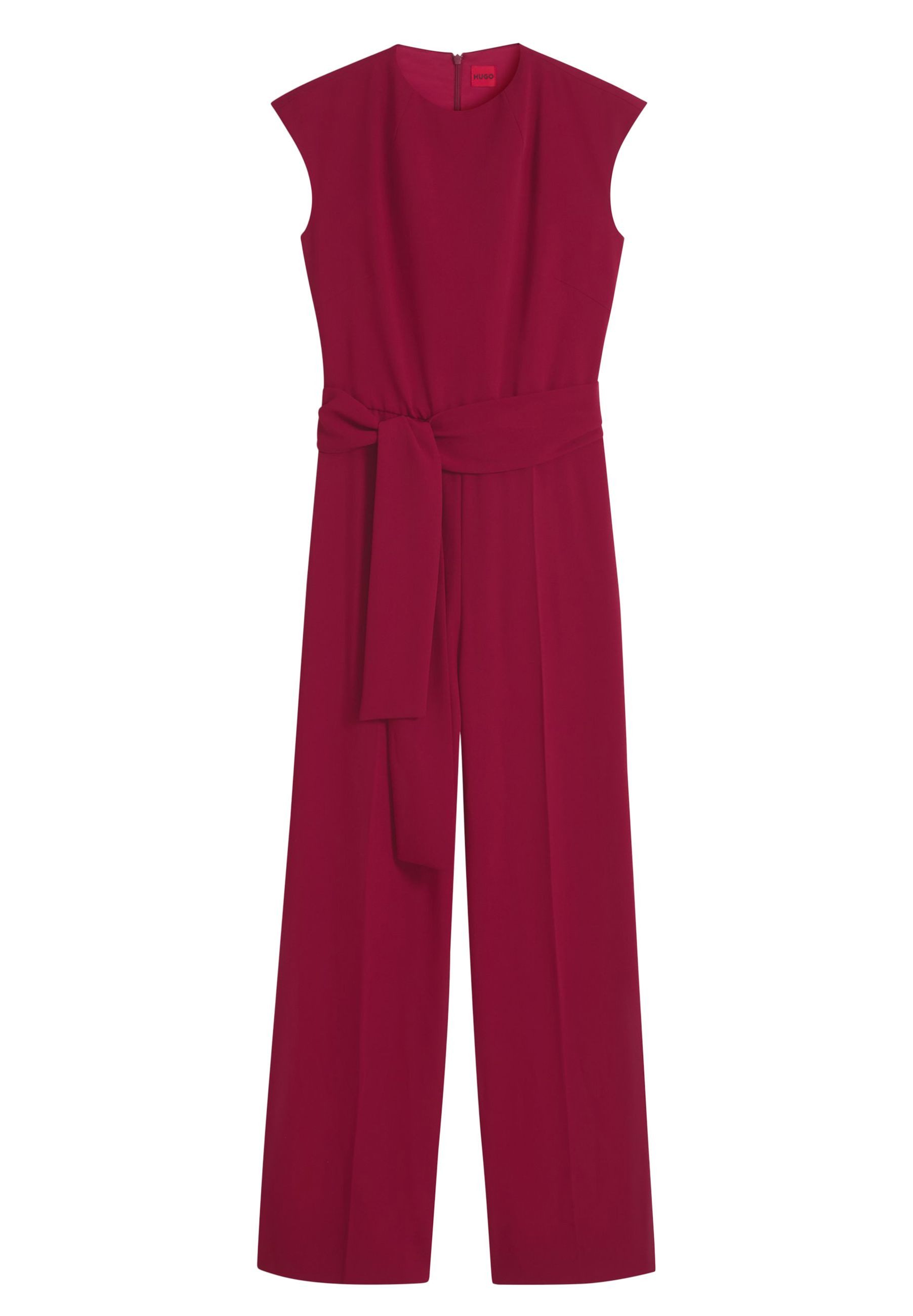 HUGO Jumpsuit Kathalia mit Bindegürtel (1-tlg)