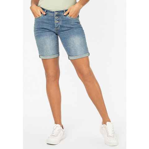 SUBLEVEL Jeansbermudas Kurze Jeanshose